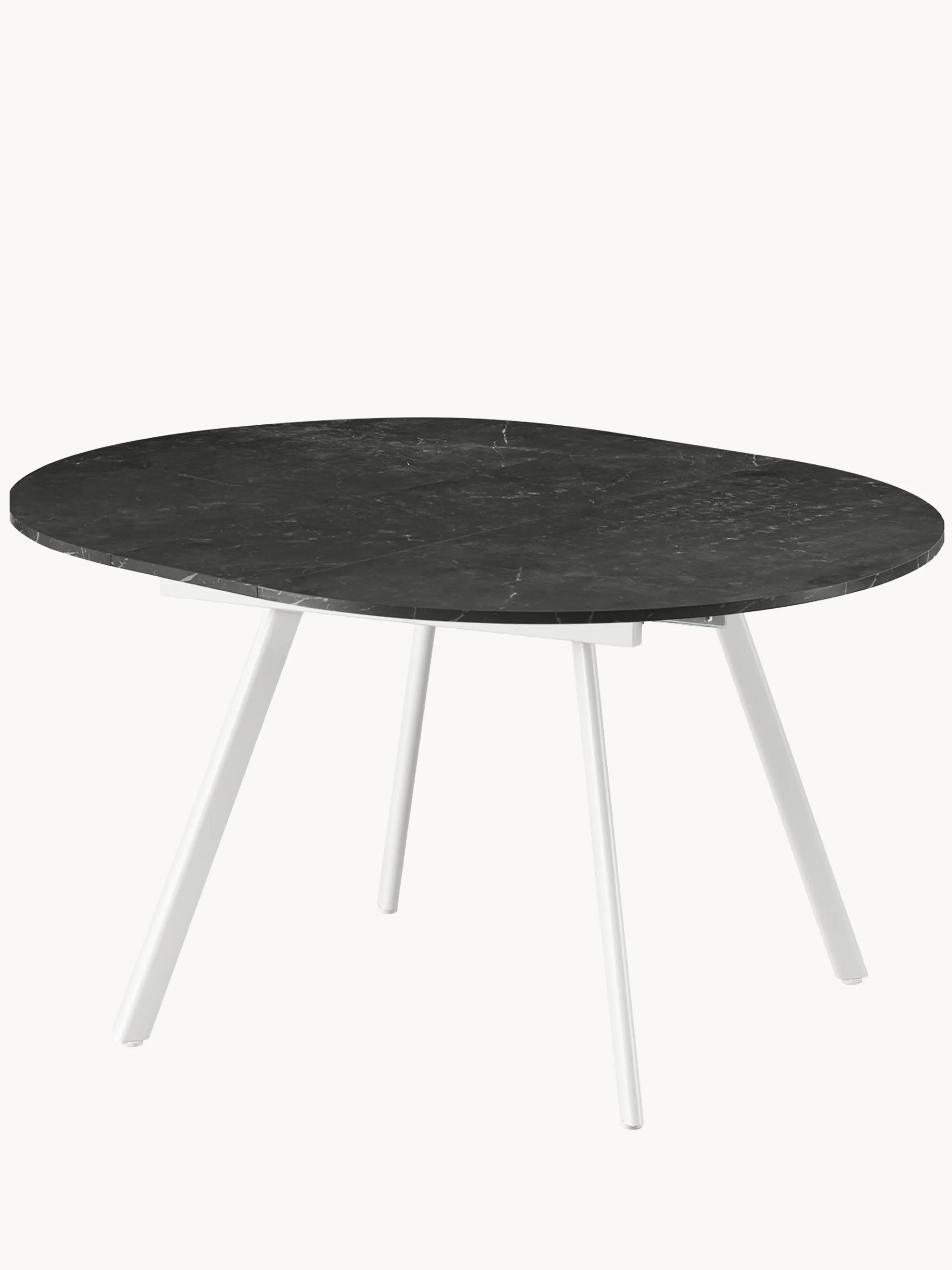 Ausziehtisch TILL- Runder Esstisch 120cm Durchmesser auf 150cm erweiterbar 4-6 Personen - Image 11