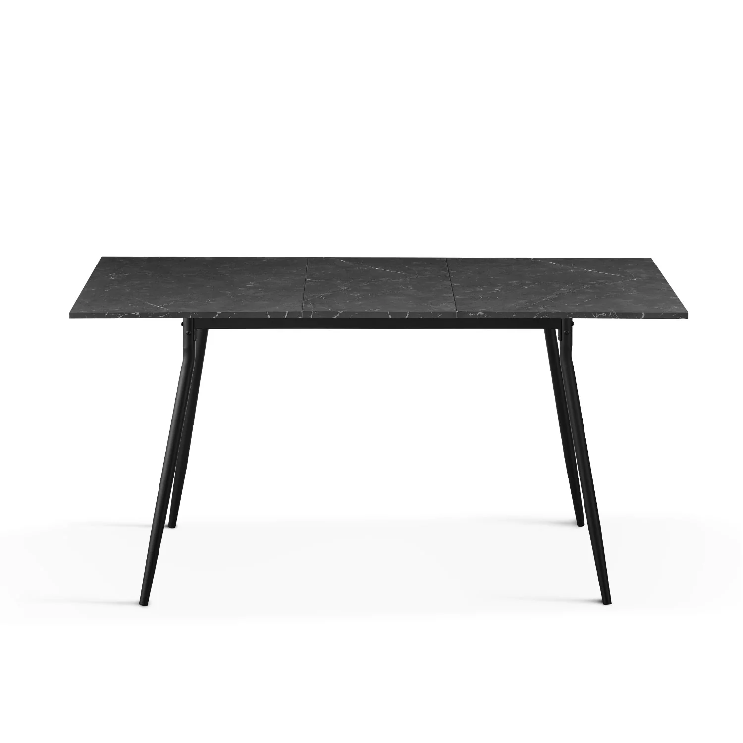 B-Ware Esstisch LIO, 120-160cm Marmor-Schwarz - Image 2