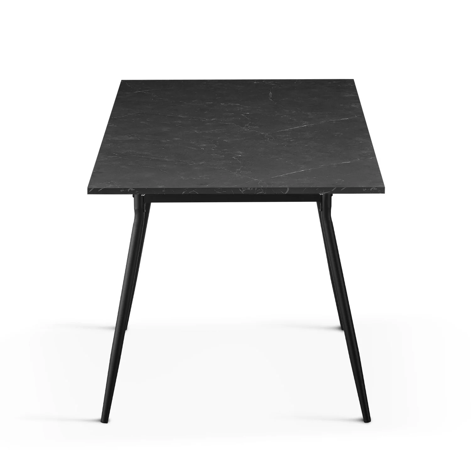 B-Ware Esstisch LIO, 120-160cm Marmor-Schwarz - Image 3