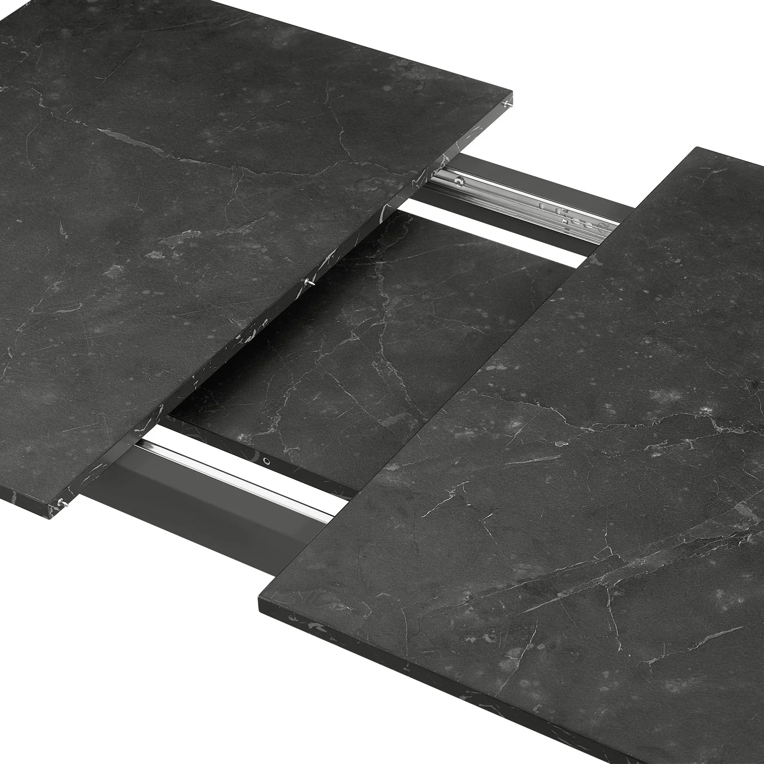 B-Ware Esstisch LIO, 120-160cm Marmor-Schwarz - Image 6
