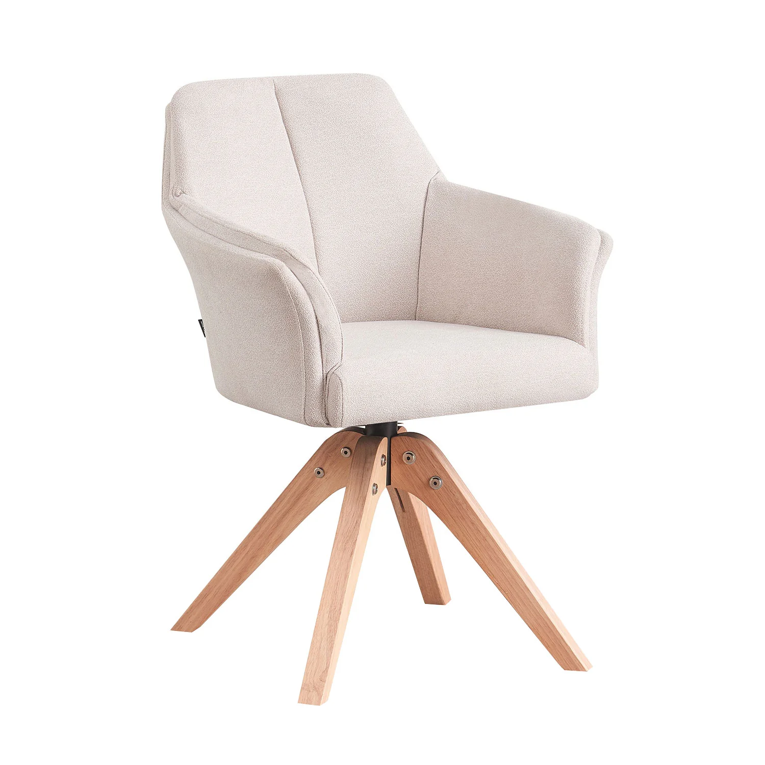 B-Ware Esszimmerstuhl DAISY, Creme