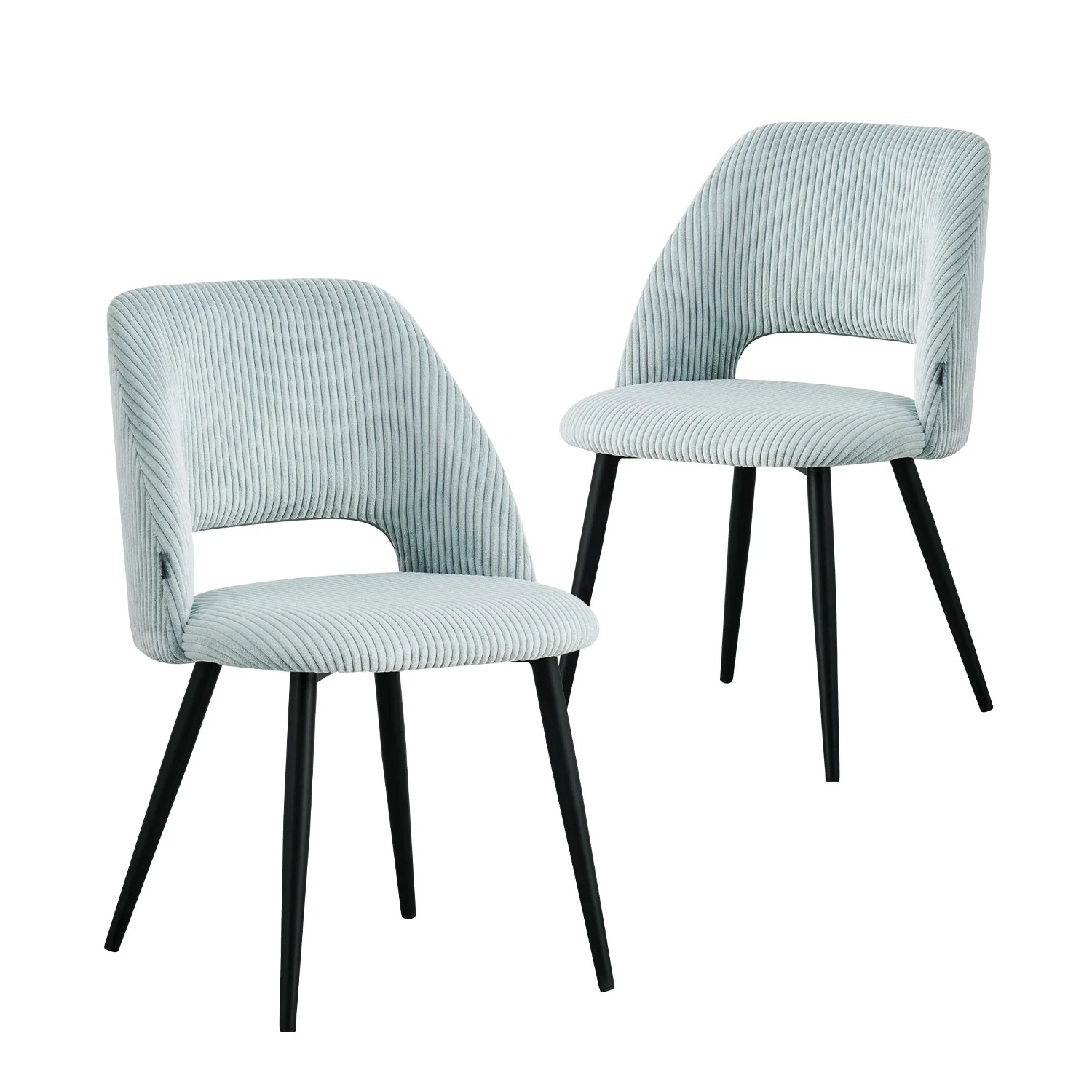 B-Ware Esszimmerstuhl VICKY, 2er Set, Blau