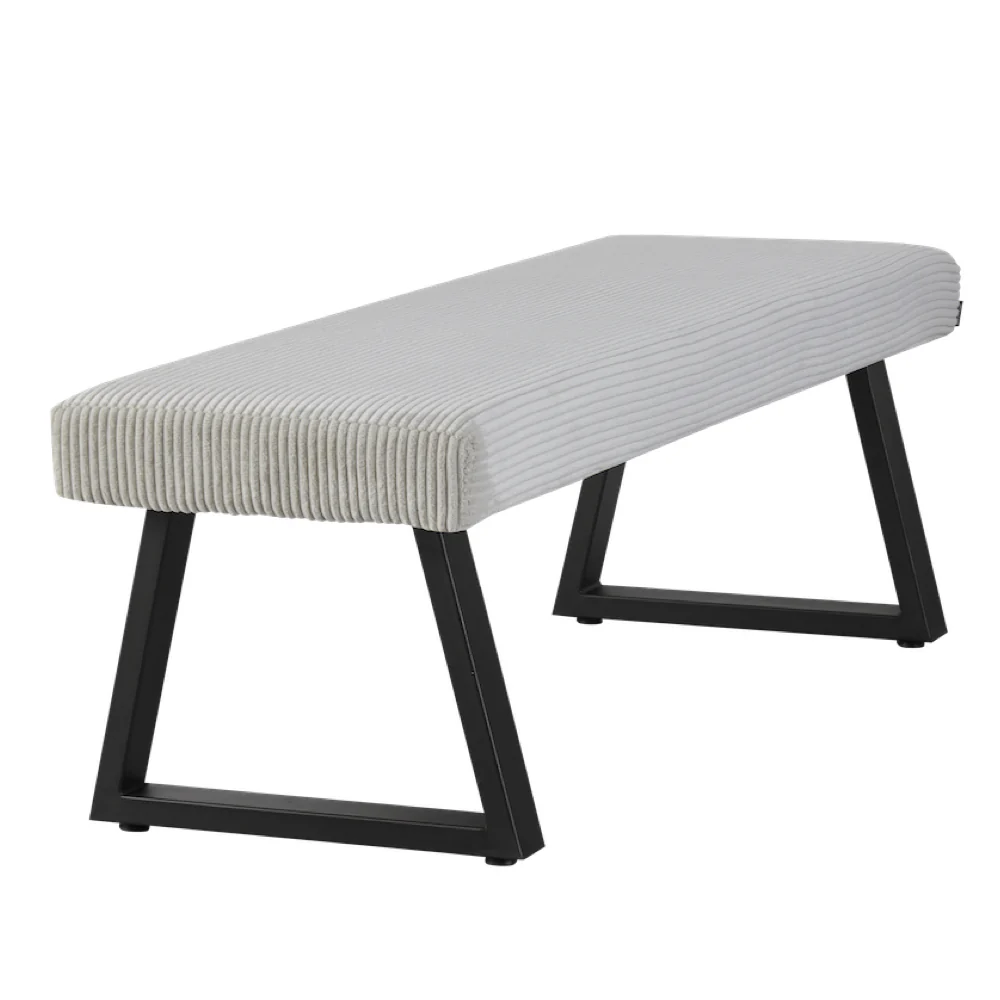 B-Ware Sitzbank DOLCE, Hellgrau, 140cm - Image 4