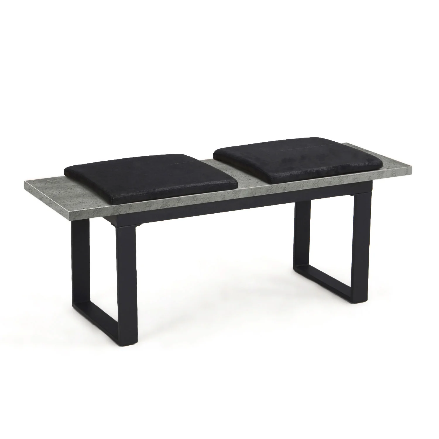 B-Ware Sitzbank ILVY, Beton, 120cm