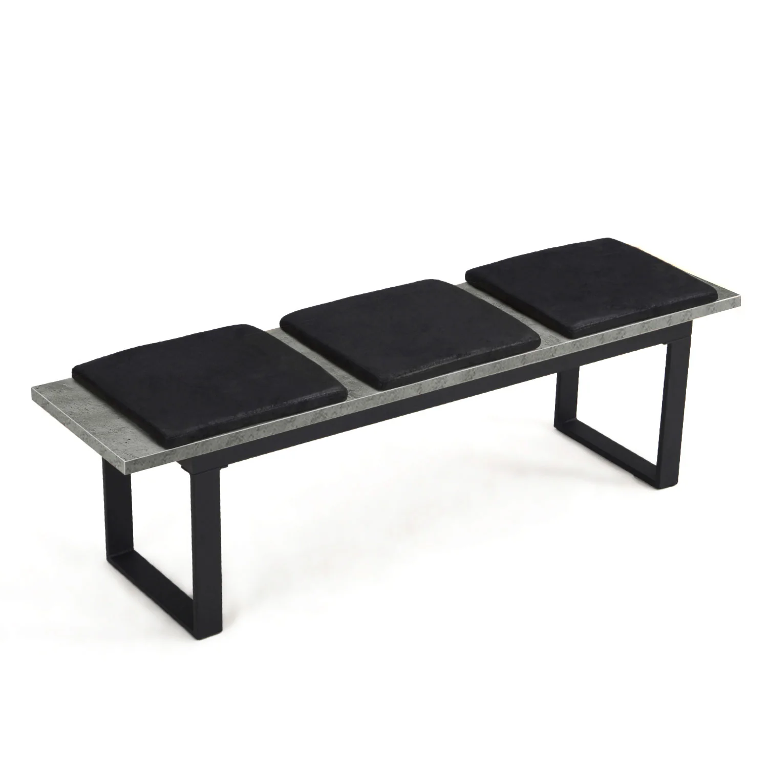 B-Ware Sitzbank LEA , Beton , 160cm - Image 2
