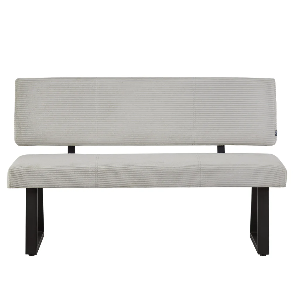 B-Ware Sitzbank SIGFRID, Hellgrau, 140cm - Image 2