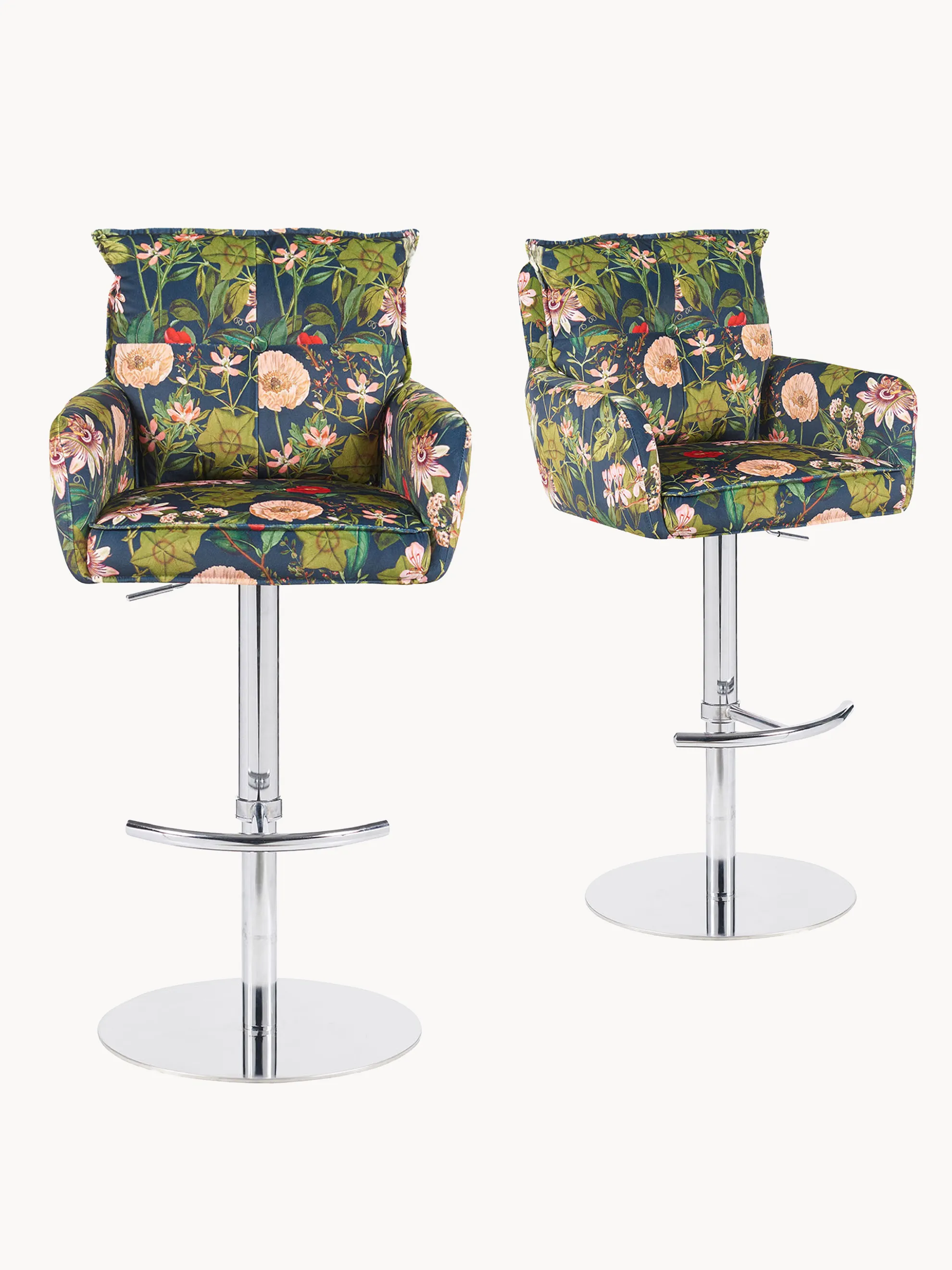 Barhocker Kira 2er-Set - Cord oder Samt - Image 6