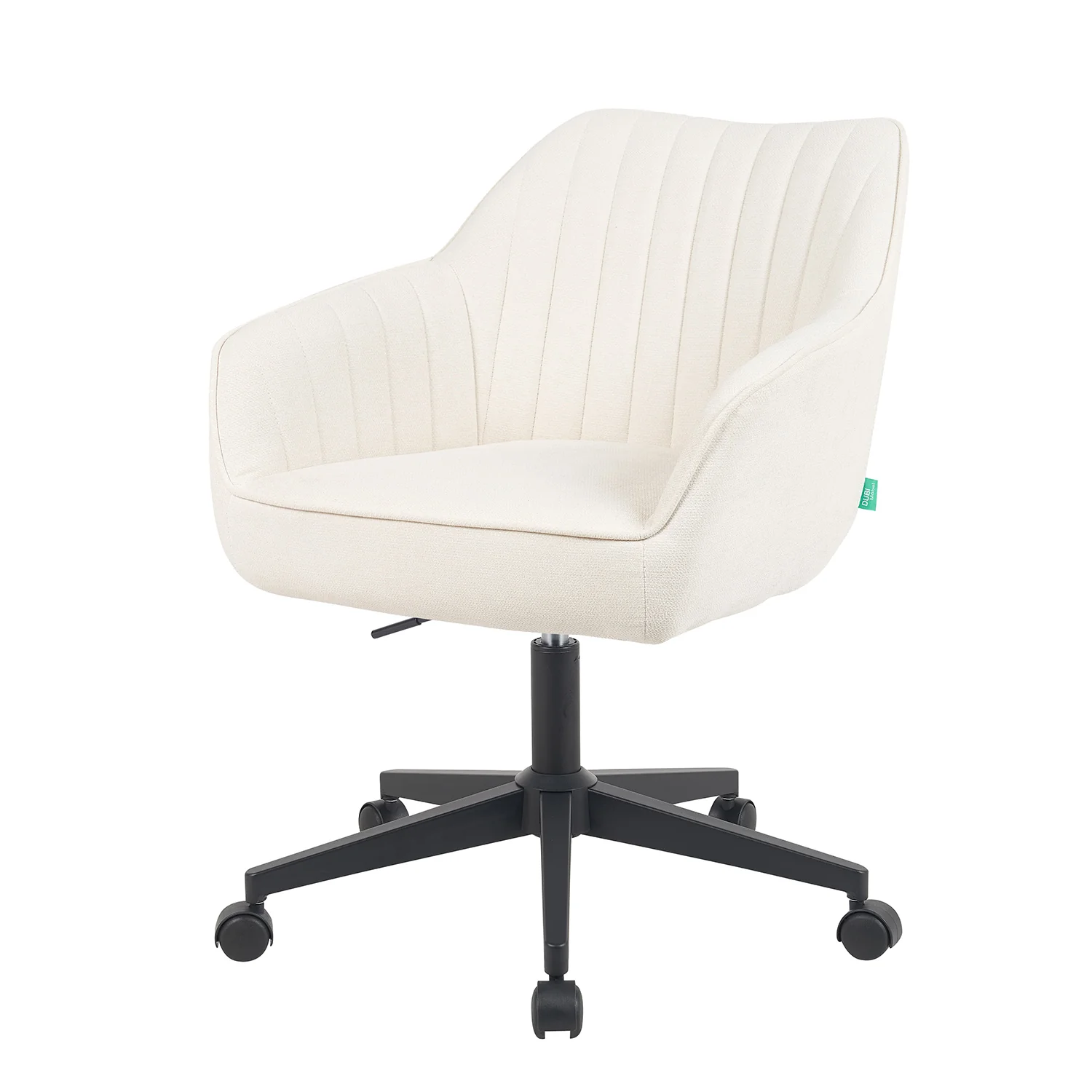 Bürostuhl Mika-Elio 2er-Set – Höhenverstellbar, 360° Drehbar, Matt-Schwarz - Image 11