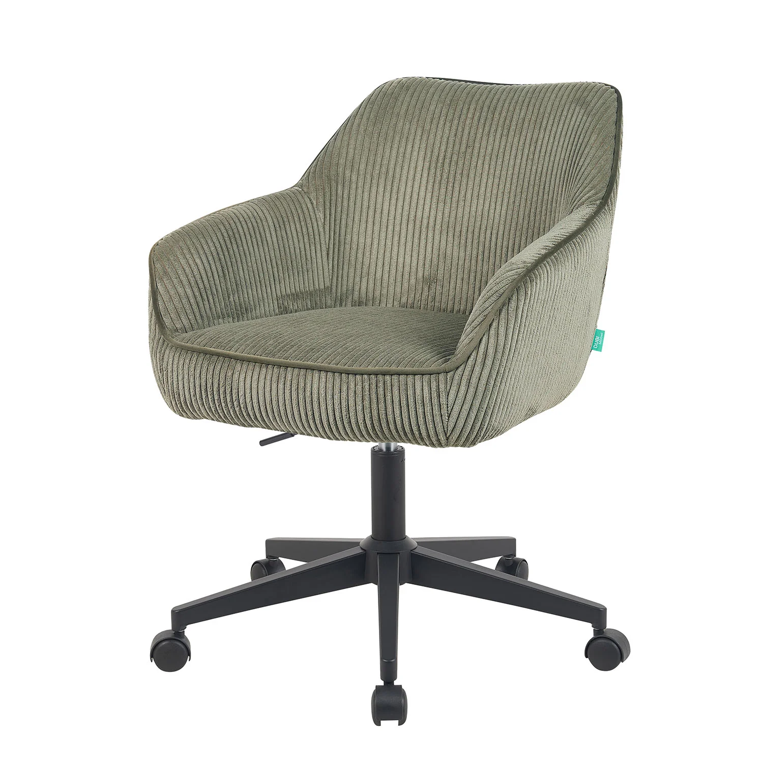 Bürostuhl Mika-Elio 2er-Set – Höhenverstellbar, 360° Drehbar, Matt-Schwarz - Image 19