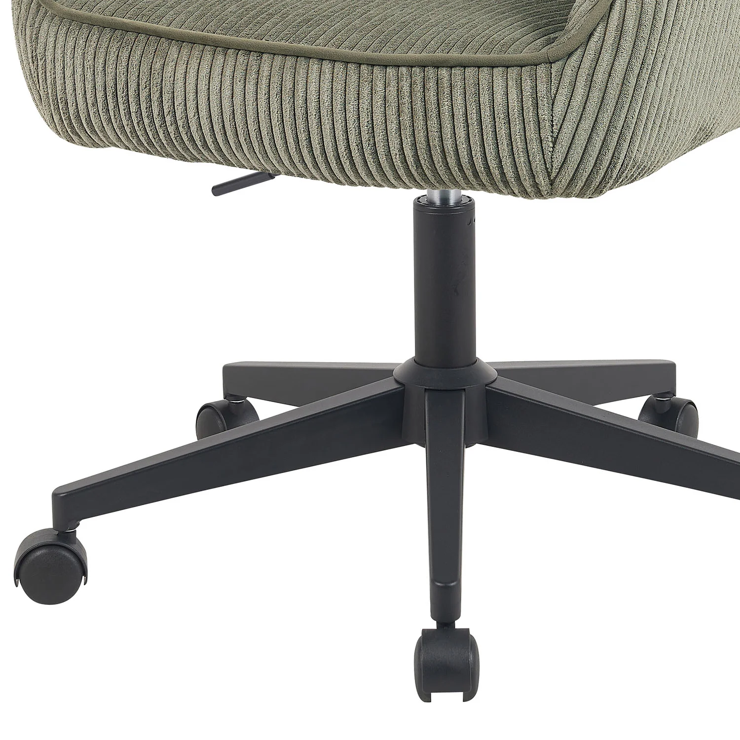 Bürostuhl Mika-Elio 2er-Set – Höhenverstellbar, 360° Drehbar, Matt-Schwarz - Image 22