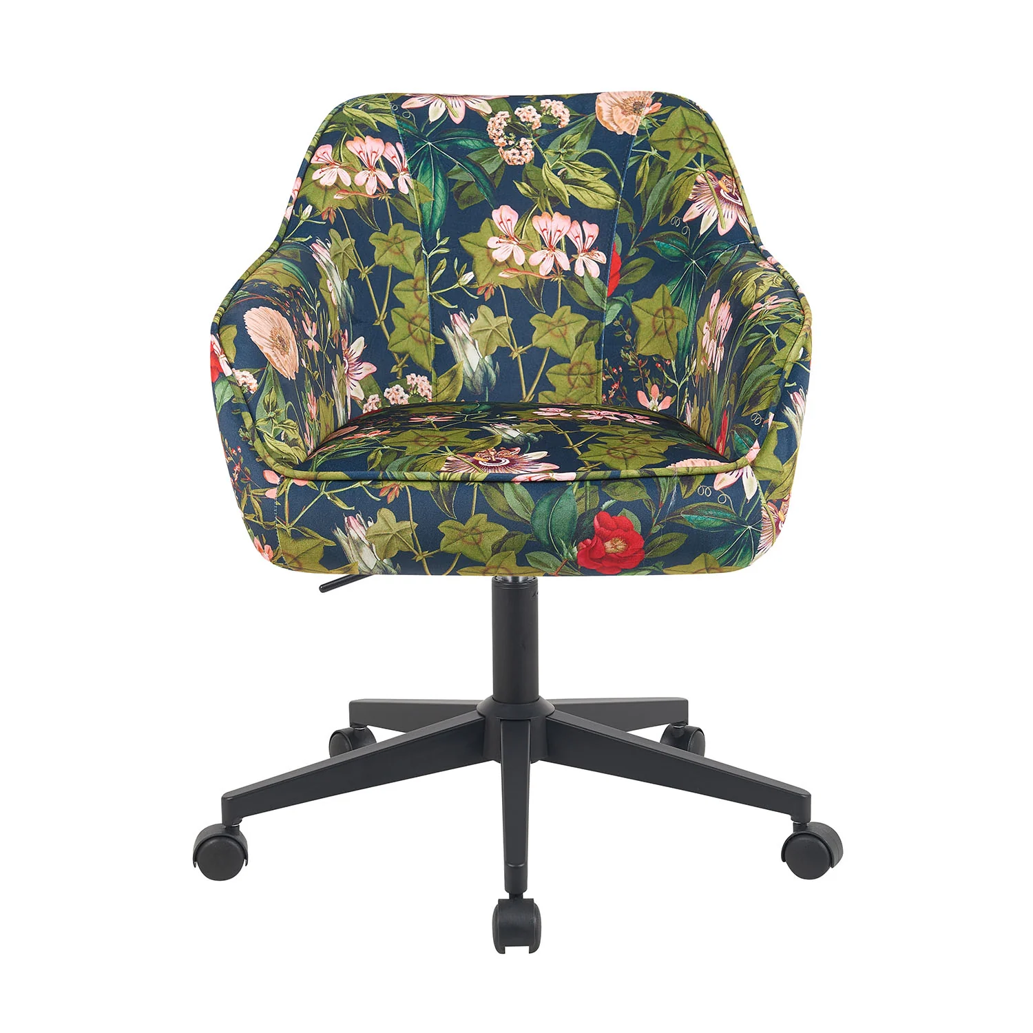Bürostuhl Mika-Elio 2er-Set – Höhenverstellbar, 360° Drehbar, Matt-Schwarz - Image 42