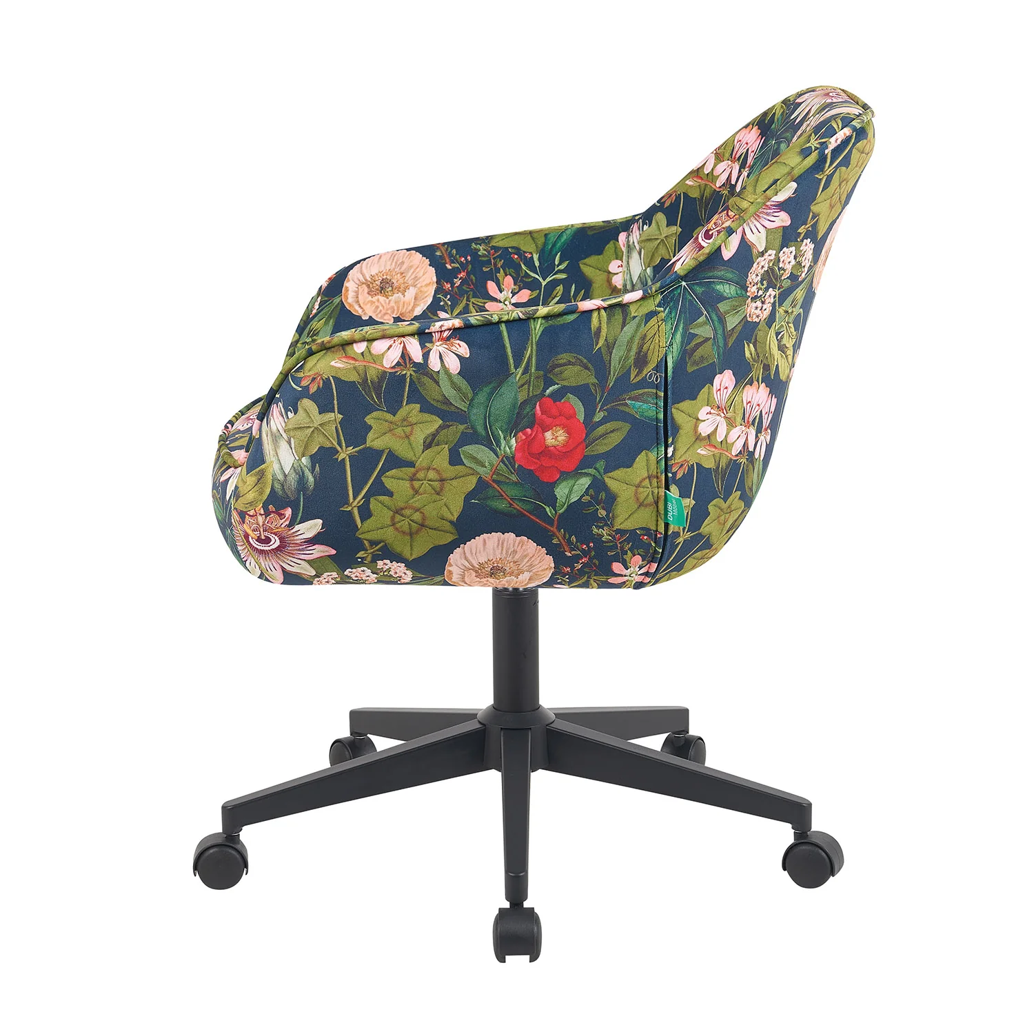 Bürostuhl Mika-Elio 2er-Set – Höhenverstellbar, 360° Drehbar, Matt-Schwarz - Image 44