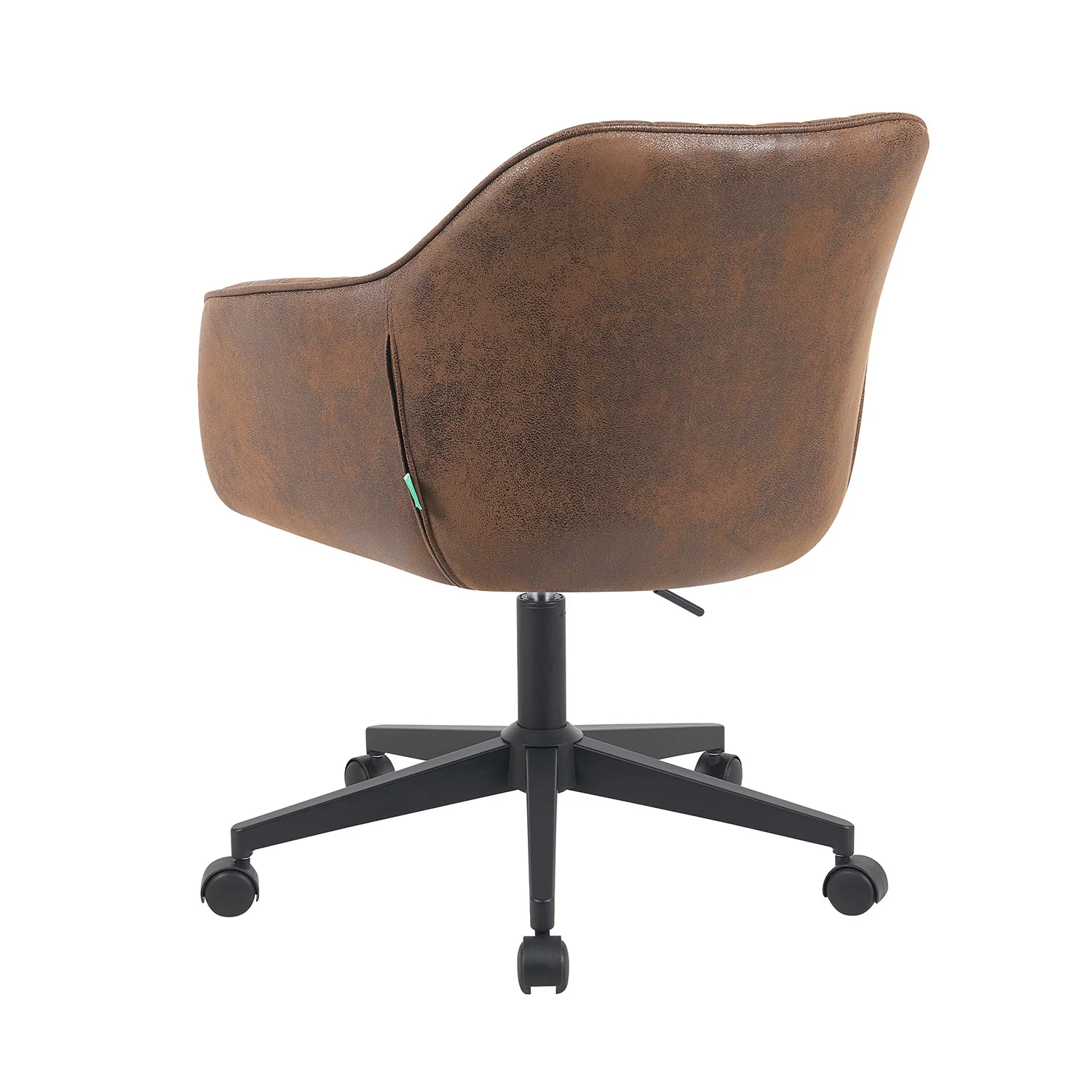 Bürostuhl Mika-Elio 2er-Set – Höhenverstellbar, 360° Drehbar, Matt-Schwarz - Image 5