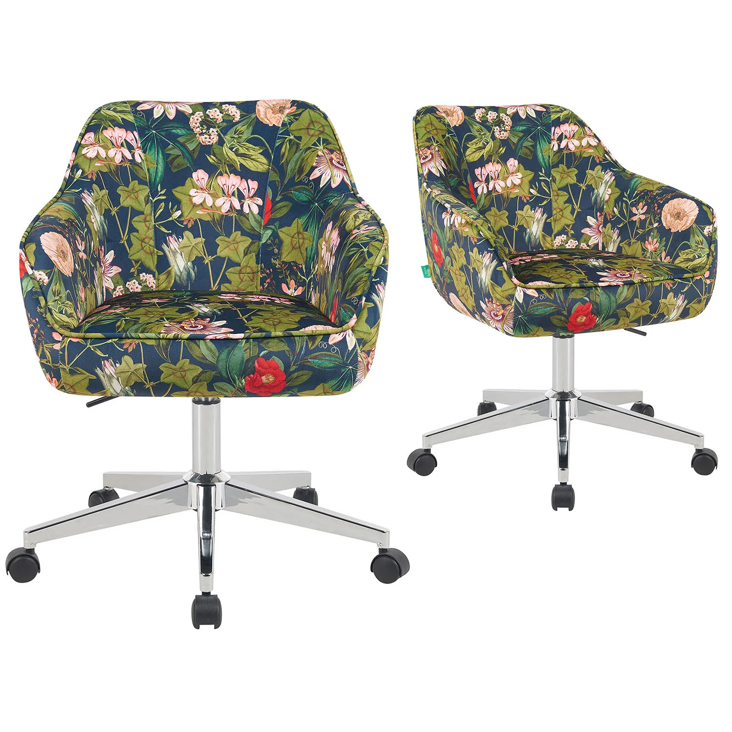 Bürostuhl Mika-Elio 2er-Set – Höhenverstellbar, 360° Drehbar, Matt-Schwarz - Image 58