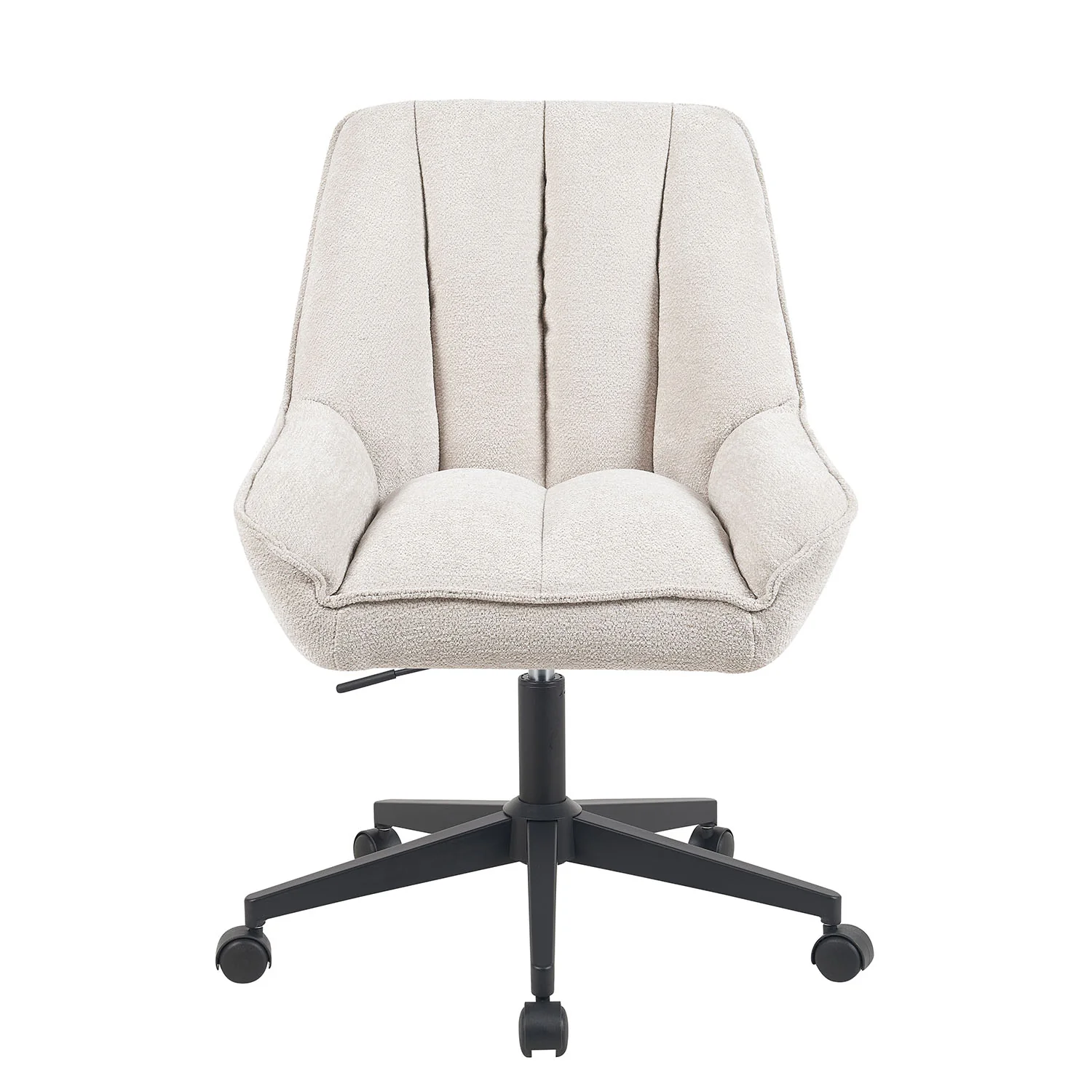 Bürostuhl Mika-Jette 2er-Set – Höhenverstellbar, 360° Drehbar, Matt-Schwarz - Image 11