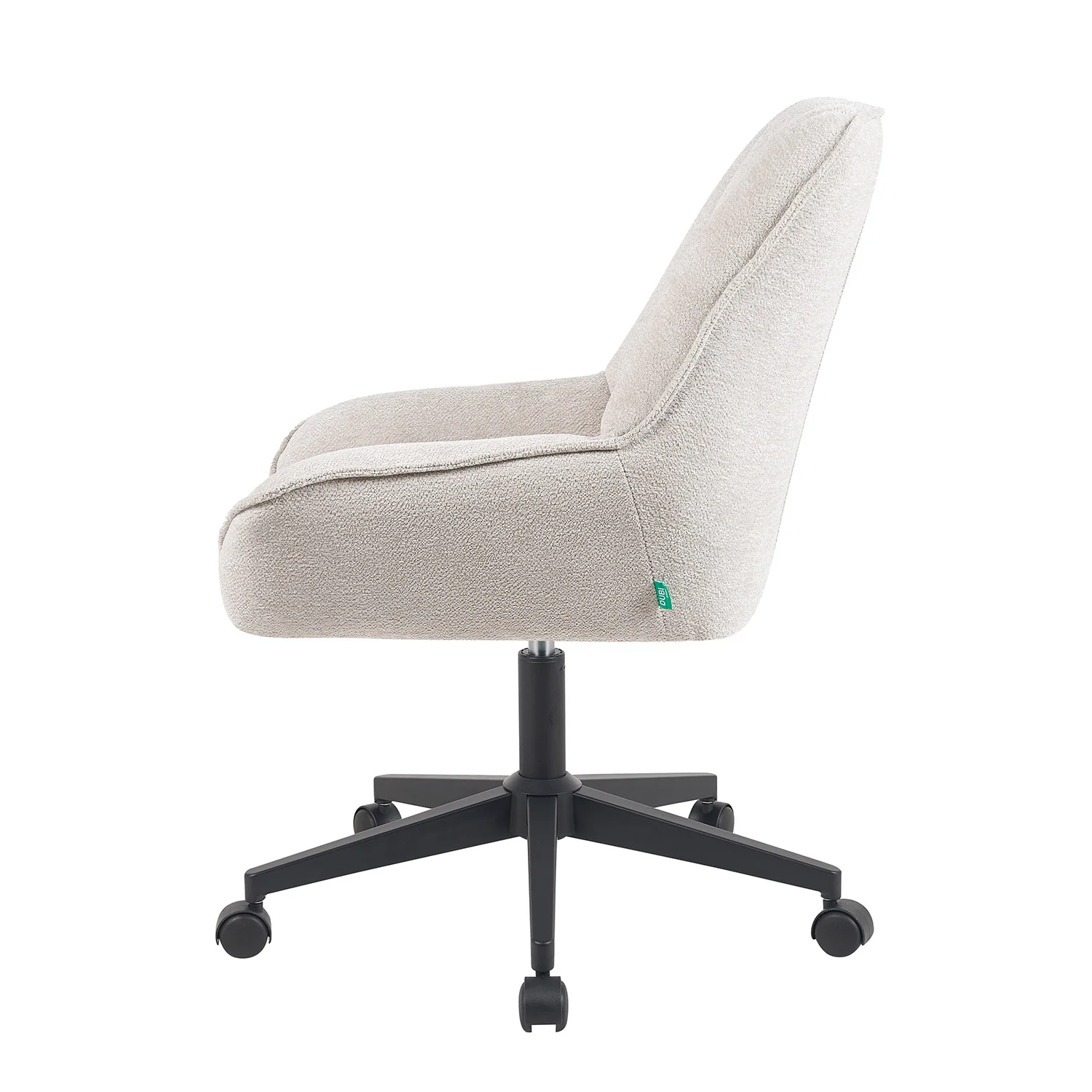 Bürostuhl Mika-Jette 2er-Set – Höhenverstellbar, 360° Drehbar, Matt-Schwarz - Image 13