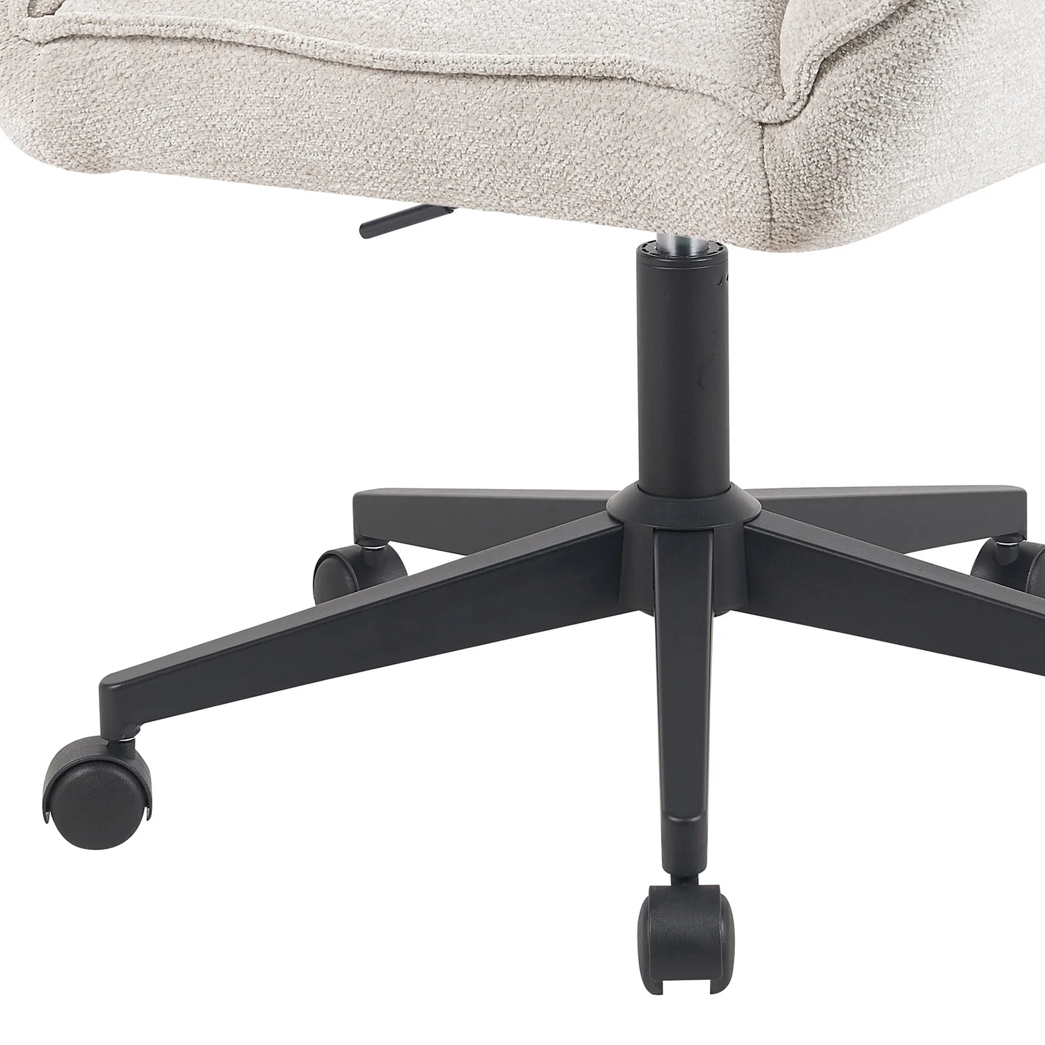 Bürostuhl Mika-Jette 2er-Set – Höhenverstellbar, 360° Drehbar, Matt-Schwarz - Image 15