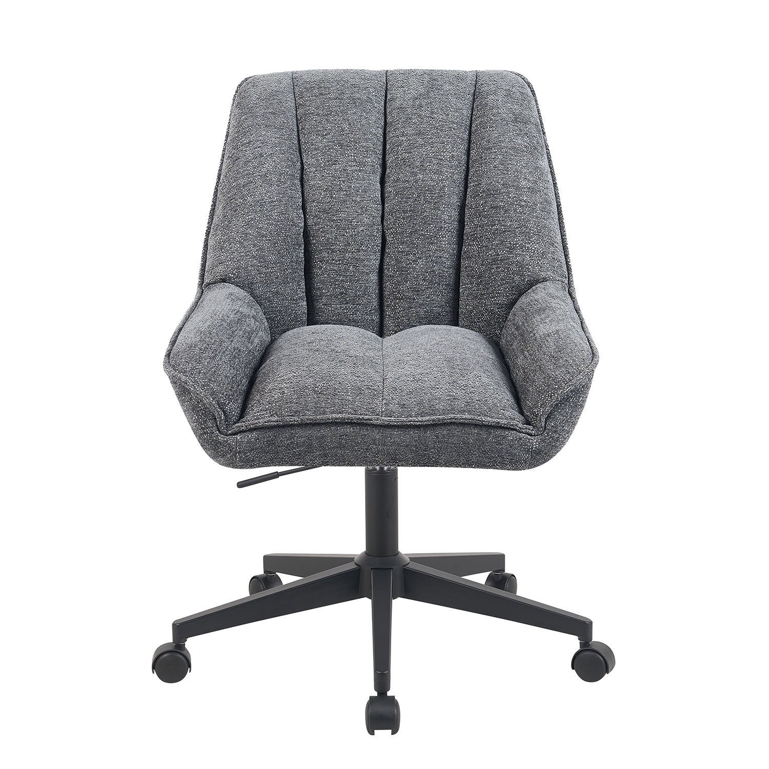 Bürostuhl Mika-Jette 2er-Set – Höhenverstellbar, 360° Drehbar, Matt-Schwarz - Image 3