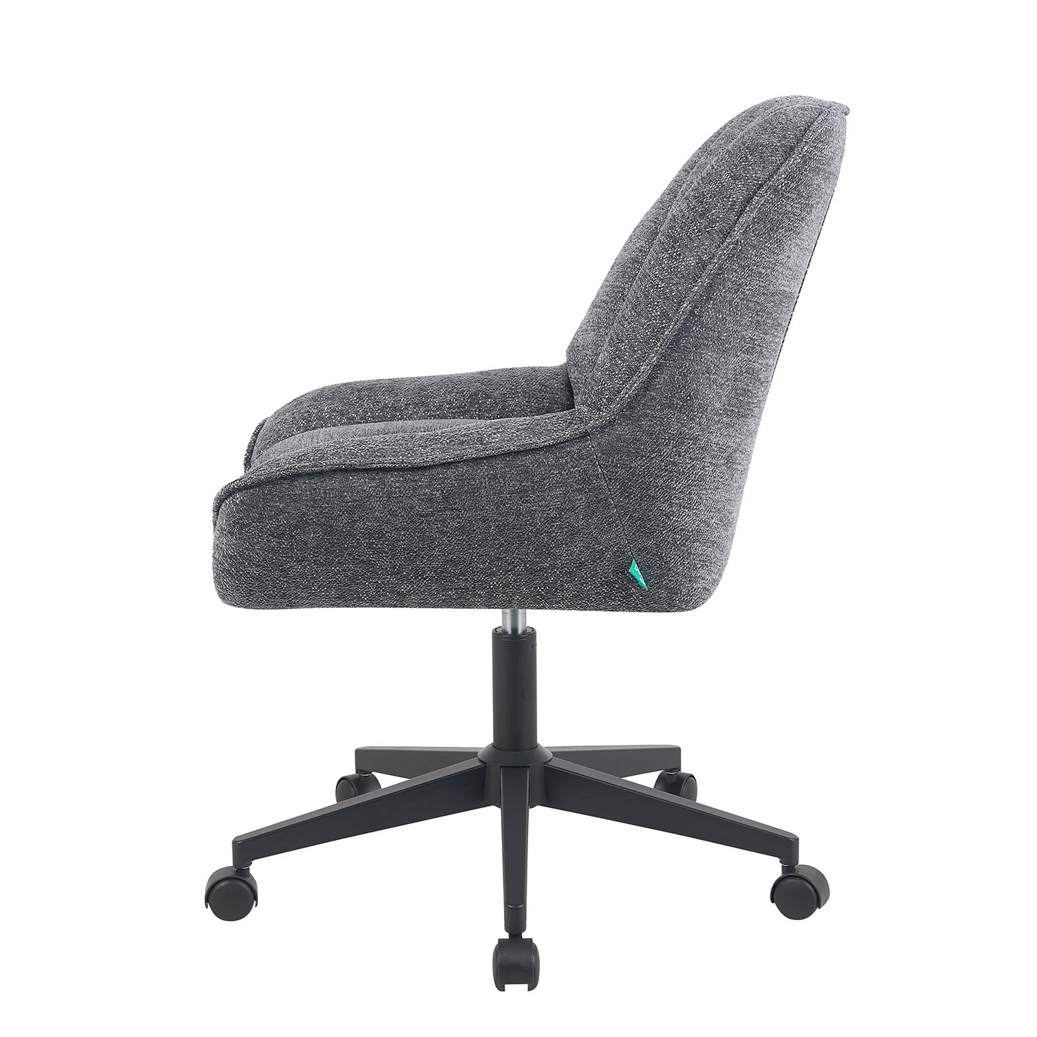 Bürostuhl Mika-Jette 2er-Set – Höhenverstellbar, 360° Drehbar, Matt-Schwarz - Image 5