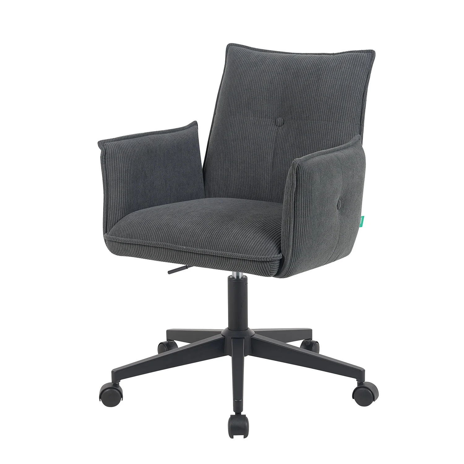 Bürostuhl Mika-Malu 2er-Set – Höhenverstellbar, 360° Drehbar, Matt-Schwarz - Image 20