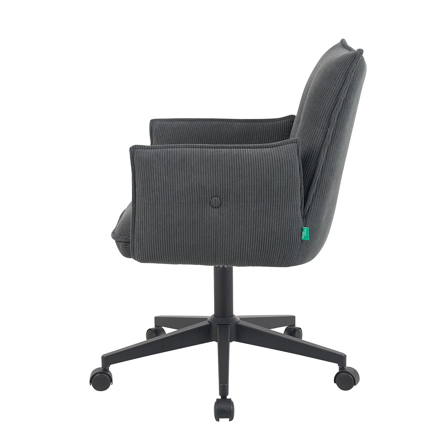 Bürostuhl Mika-Malu 2er-Set – Höhenverstellbar, 360° Drehbar, Matt-Schwarz - Image 21
