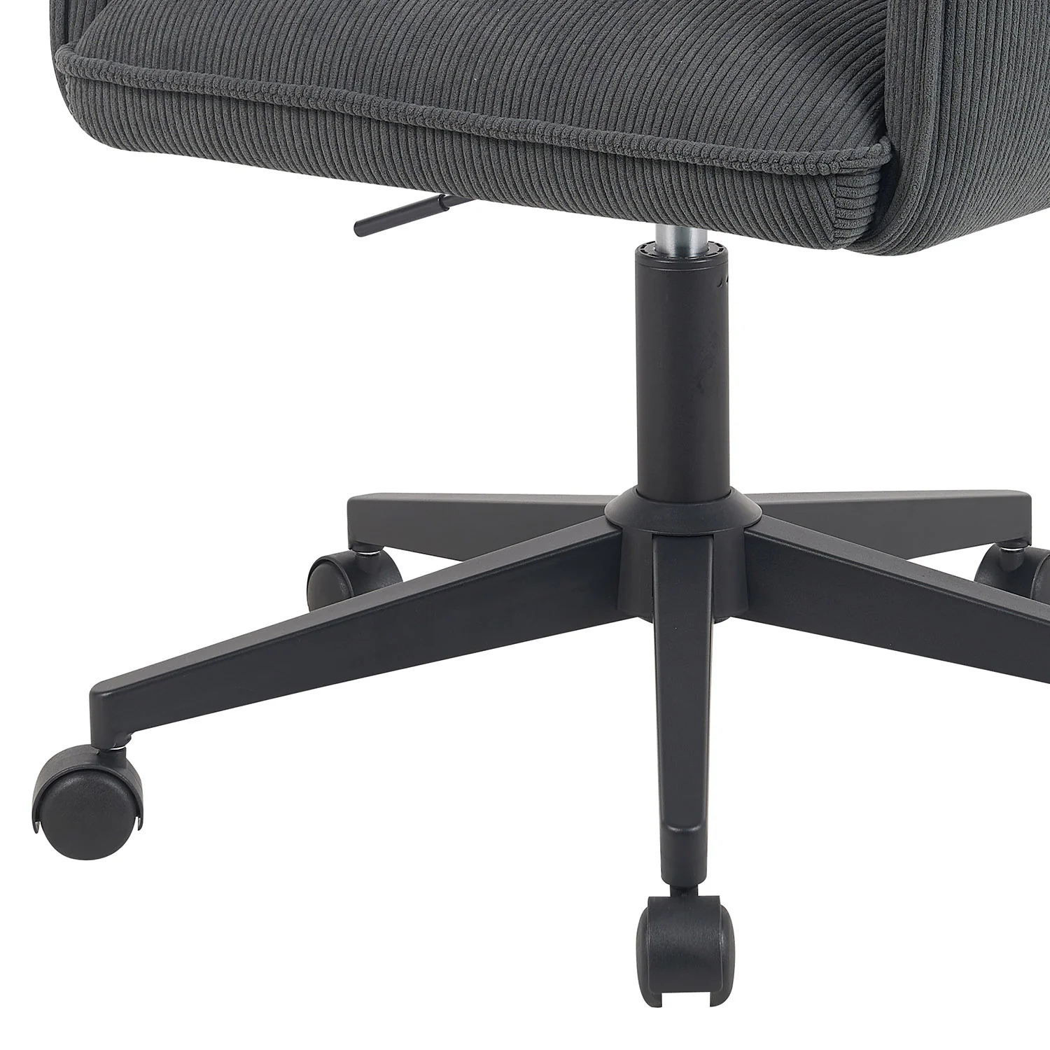 Bürostuhl Mika-Malu 2er-Set – Höhenverstellbar, 360° Drehbar, Matt-Schwarz - Image 24