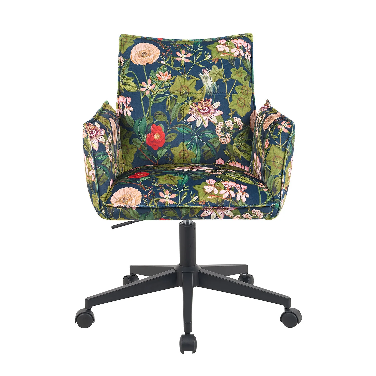 Bürostuhl Mika-Malu 2er-Set – Höhenverstellbar, 360° Drehbar, Matt-Schwarz - Image 27