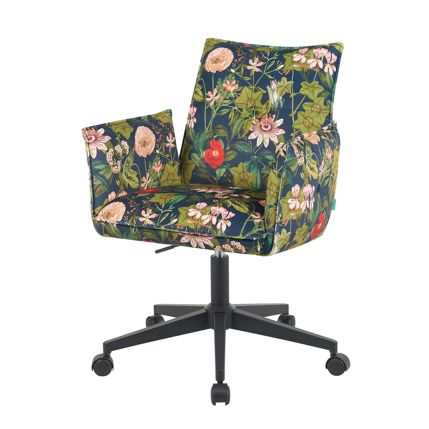 Bürostuhl Mika-Malu 2er-Set – Höhenverstellbar, 360° Drehbar, Matt-Schwarz - Image 28
