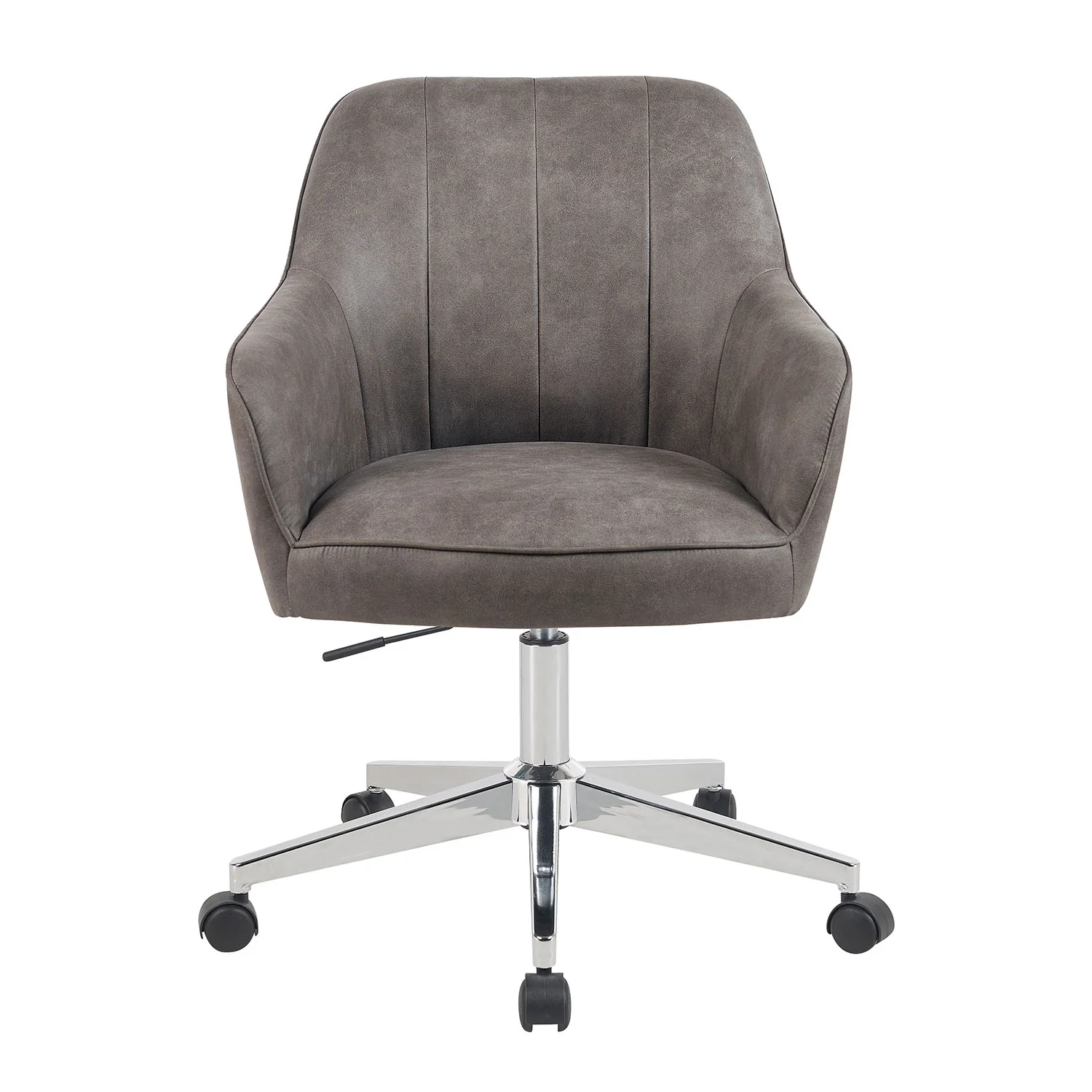 Bürostuhl Mika-Nika 2er-Set - mit Rollen,360° drehbar, höhenverstellbar, pulverbeschichtet Matt-Schwarz - Image 32