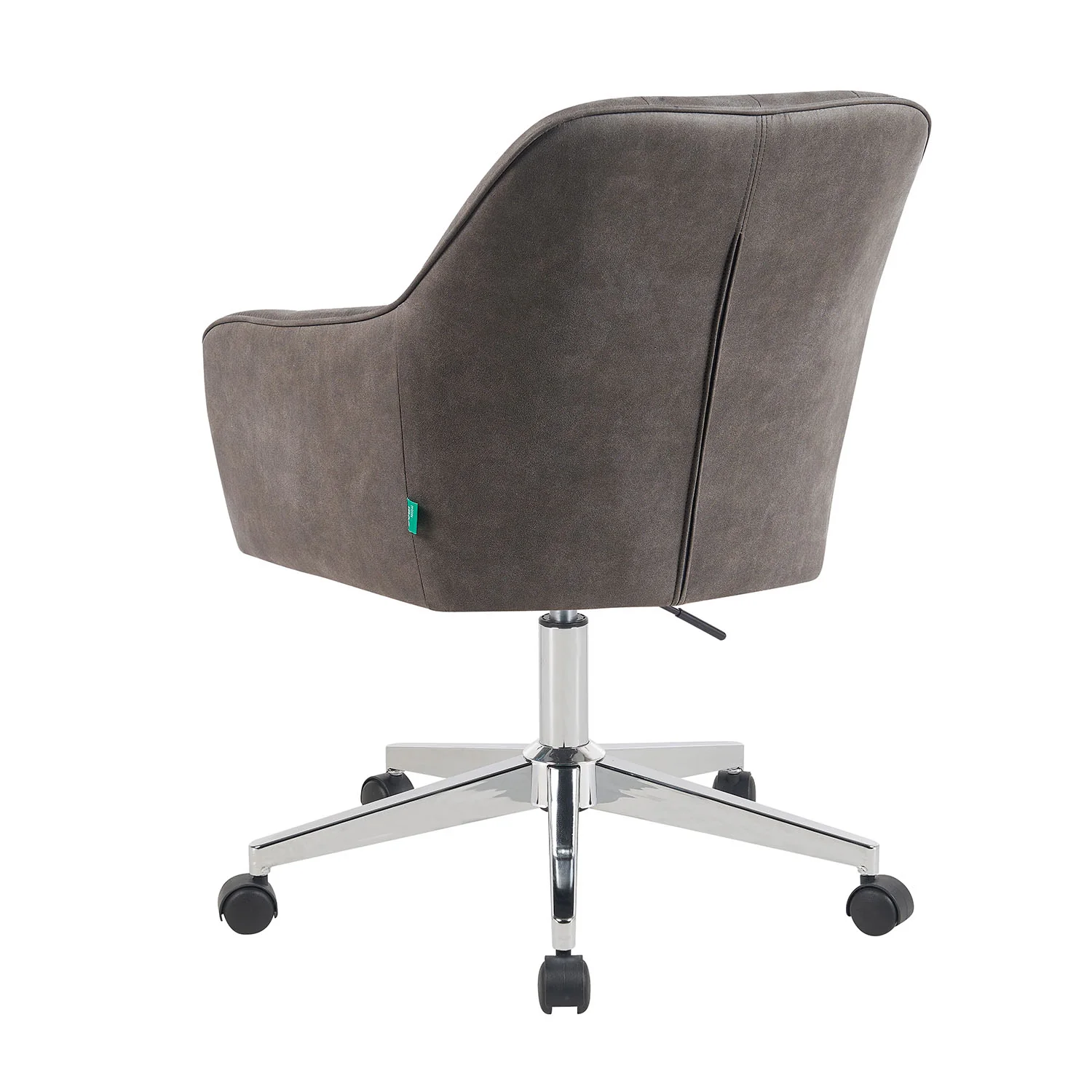 Bürostuhl Mika-Nika 2er-Set - mit Rollen,360° drehbar, höhenverstellbar, pulverbeschichtet Matt-Schwarz - Image 35