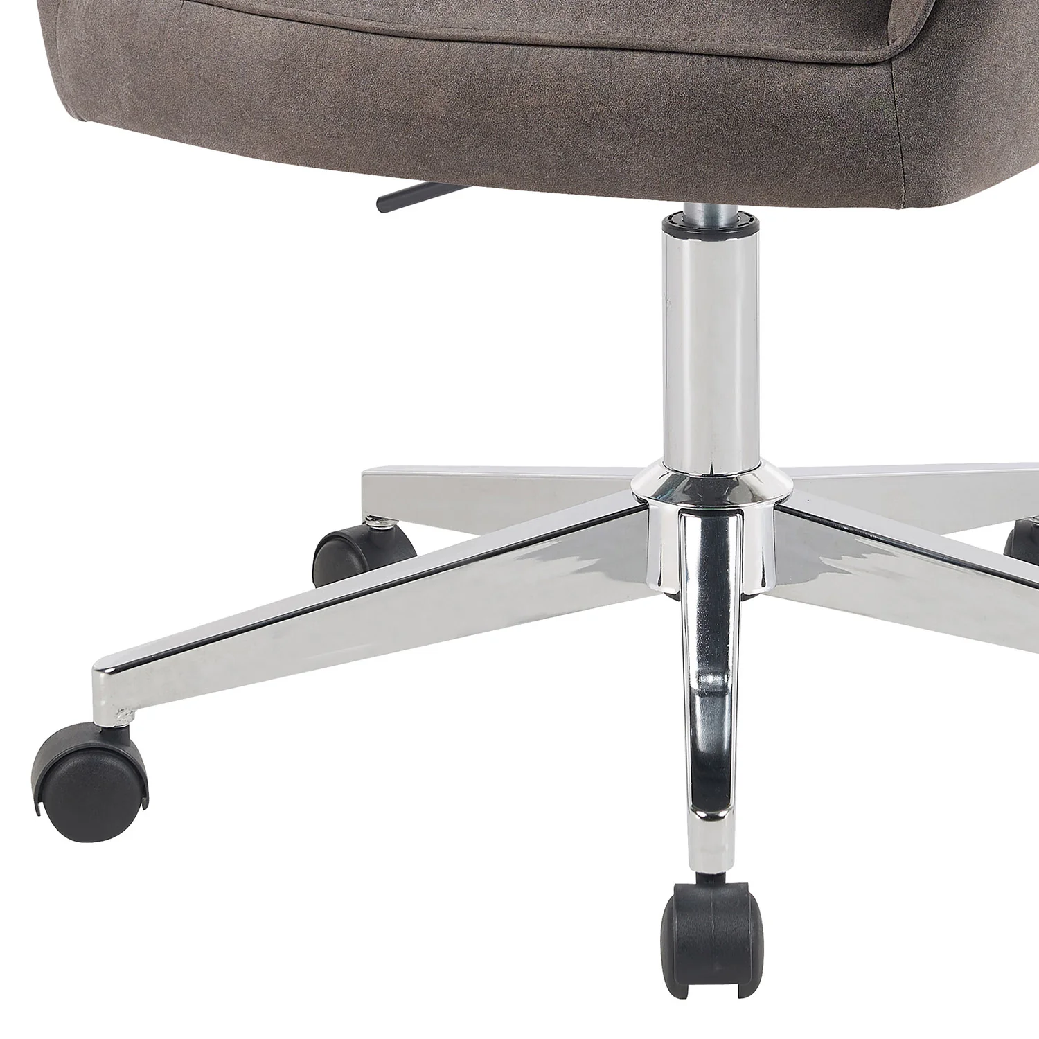 Bürostuhl Mika-Nika 2er-Set - mit Rollen,360° drehbar, höhenverstellbar, pulverbeschichtet Matt-Schwarz - Image 36