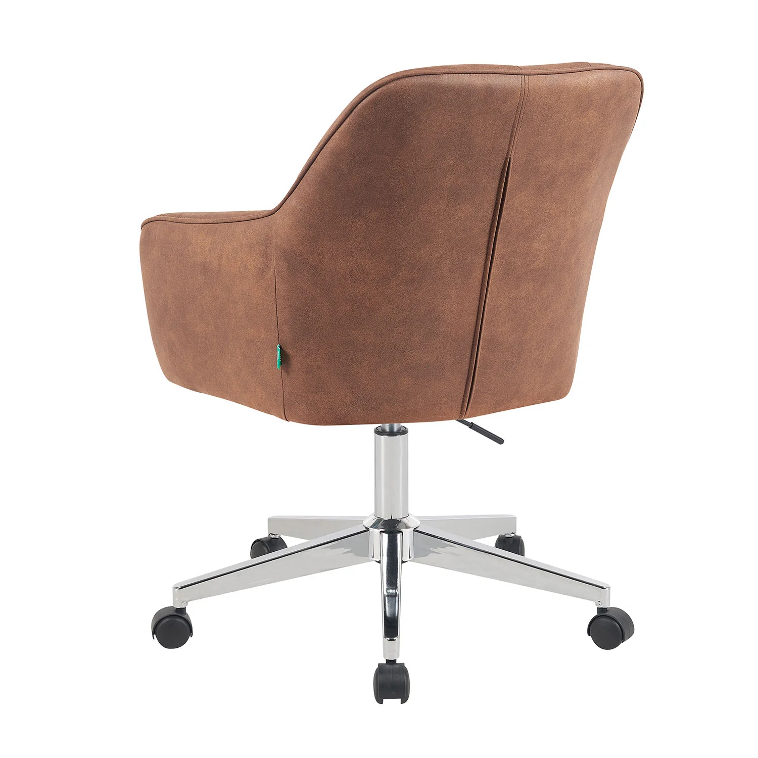 Bürostuhl Mika-Nika 2er-Set - mit Rollen,360° drehbar, höhenverstellbar, pulverbeschichtet Matt-Schwarz - Image 43