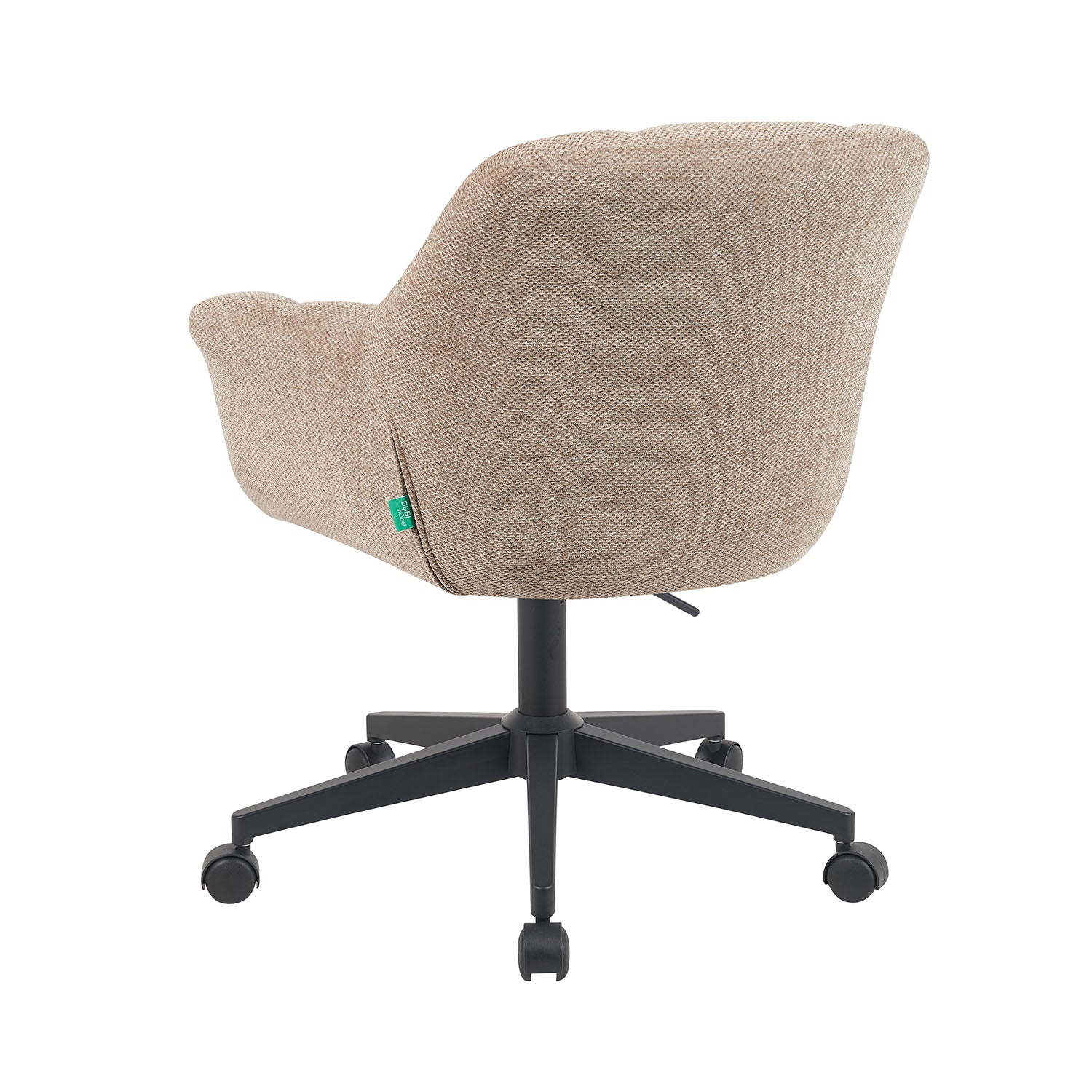 Bürostuhl Mika-Nuri 2er-Set – Höhenverstellbar, 360° Drehbar, Matt-Schwarz - Image 15