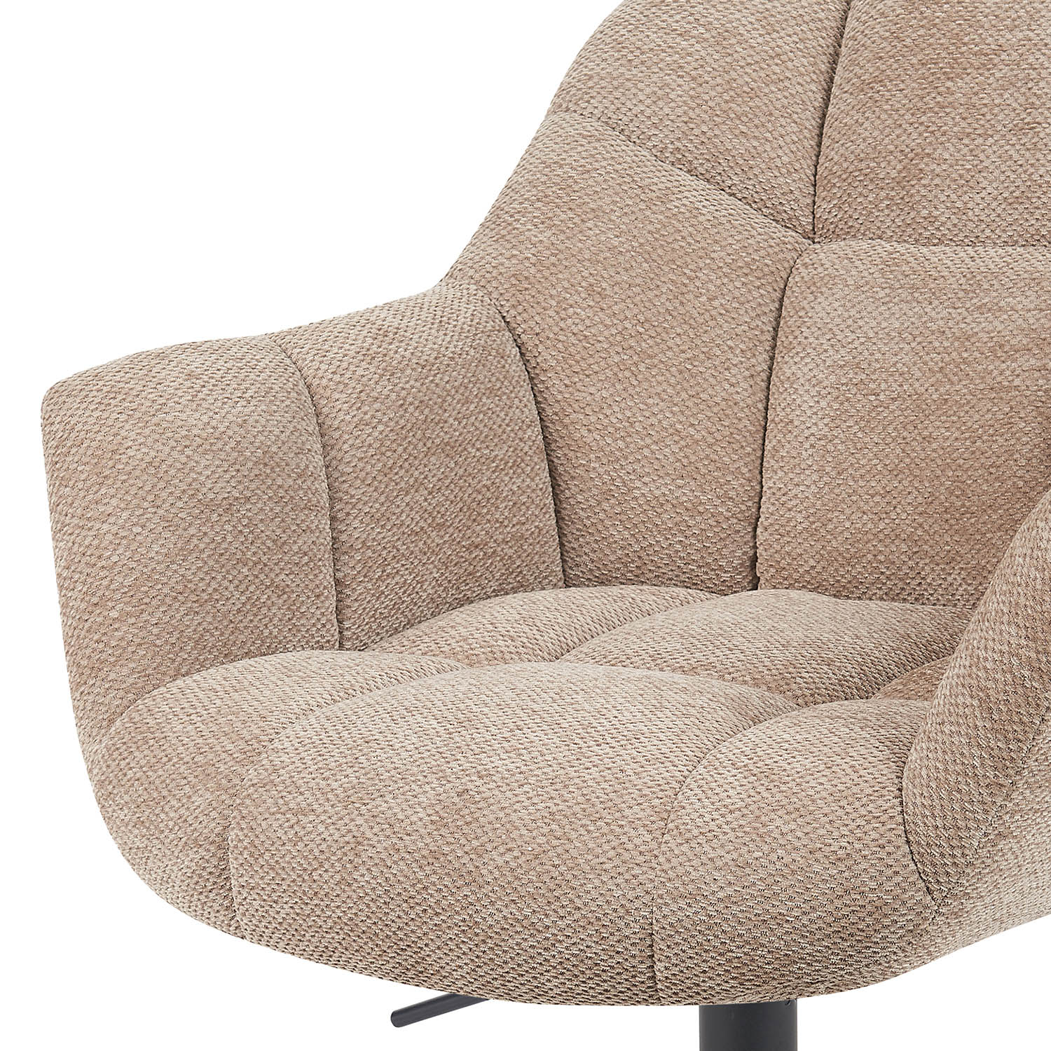 Bürostuhl Mika-Nuri 2er-Set – Höhenverstellbar, 360° Drehbar, Matt-Schwarz - Image 17