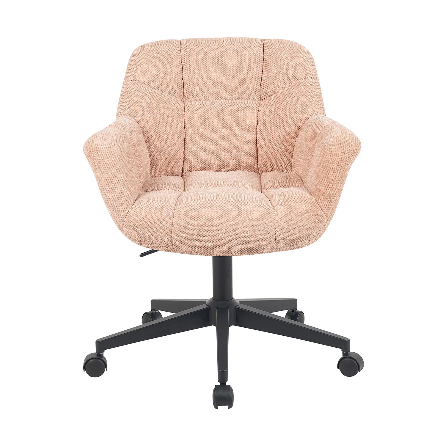 Bürostuhl Mika-Nuri 2er-Set – Höhenverstellbar, 360° Drehbar, Matt-Schwarz - Image 21