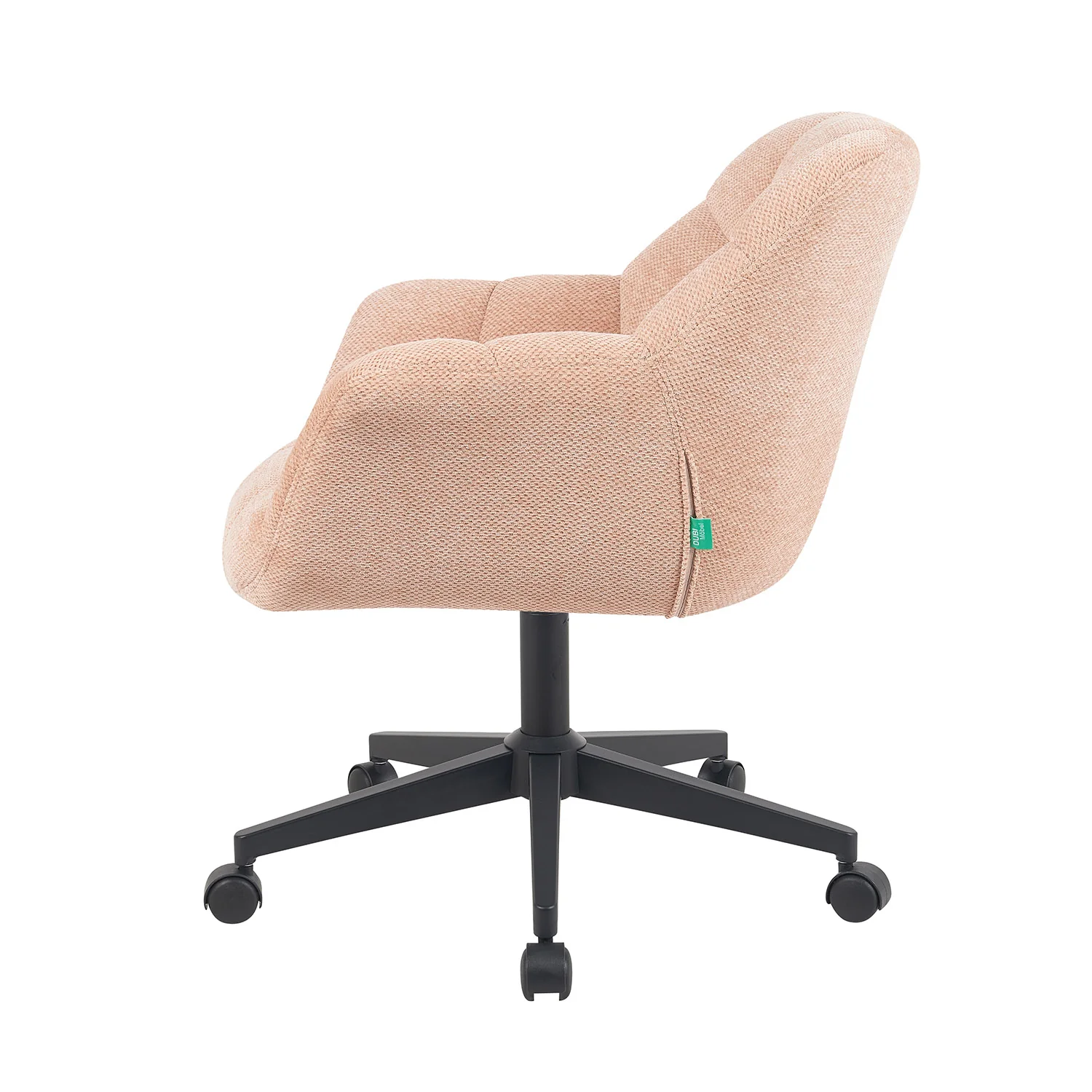 Bürostuhl Mika-Nuri 2er-Set – Höhenverstellbar, 360° Drehbar, Matt-Schwarz - Image 23