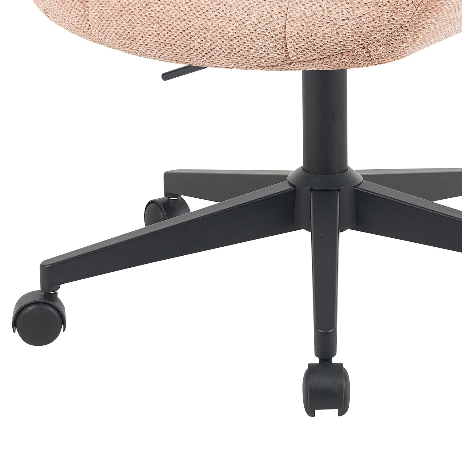 Bürostuhl Mika-Nuri 2er-Set – Höhenverstellbar, 360° Drehbar, Matt-Schwarz - Image 27