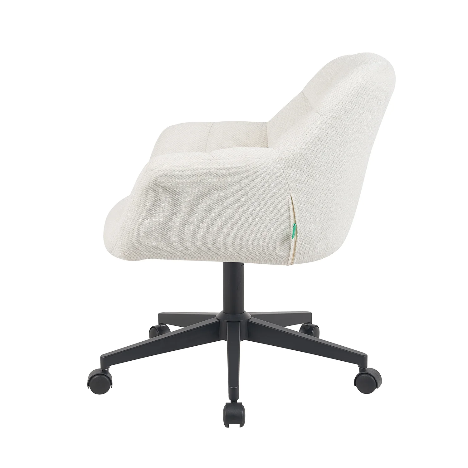 Bürostuhl Mika-Nuri 2er-Set – Höhenverstellbar, 360° Drehbar, Matt-Schwarz - Image 5