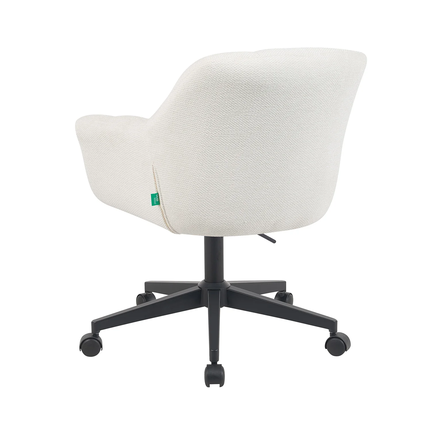 Bürostuhl Mika-Nuri 2er-Set – Höhenverstellbar, 360° Drehbar, Matt-Schwarz - Image 6