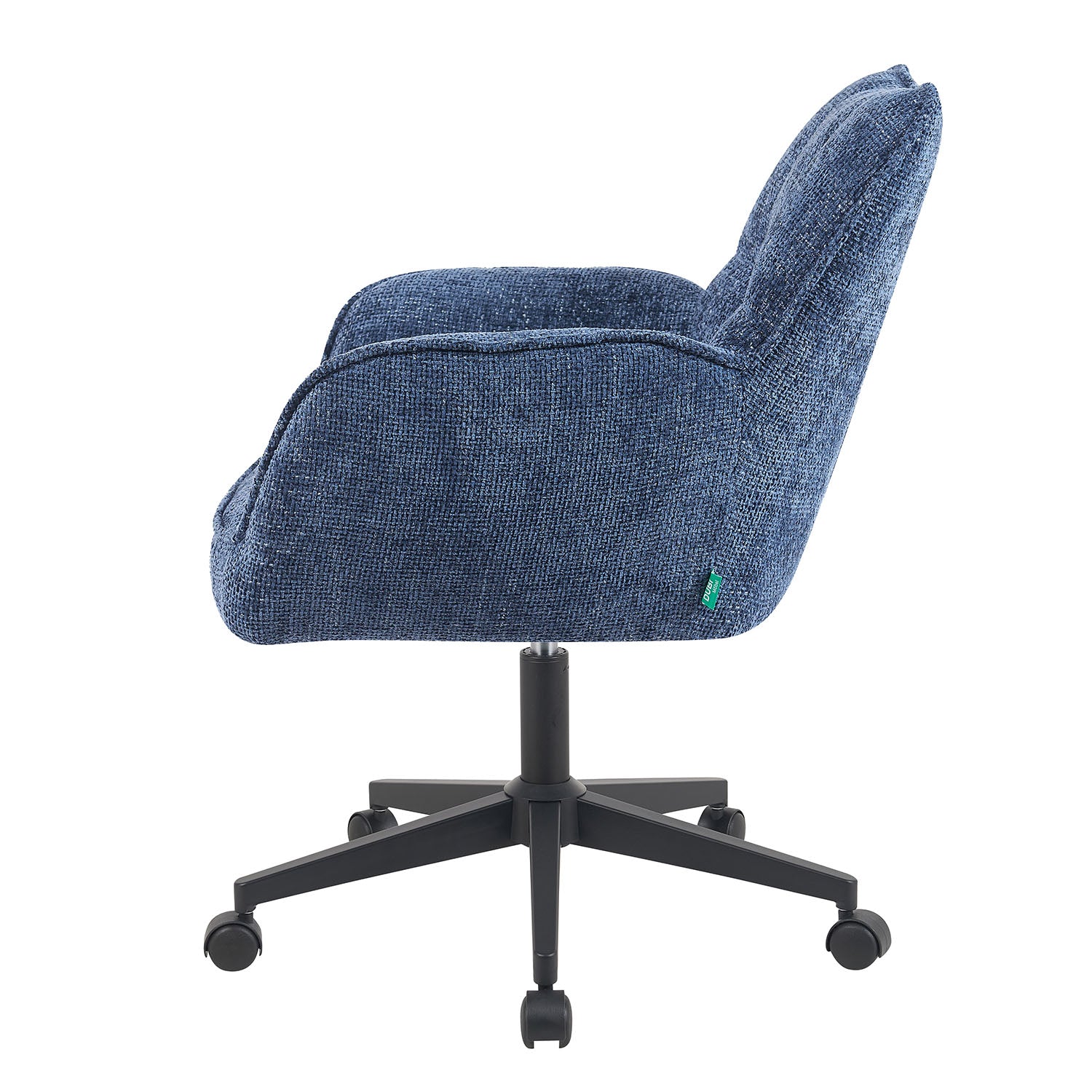Bürostuhl Mika-Sven 2er-Set – Höhenverstellbar, 360° Drehbar, Matt-Schwarz - Image 18