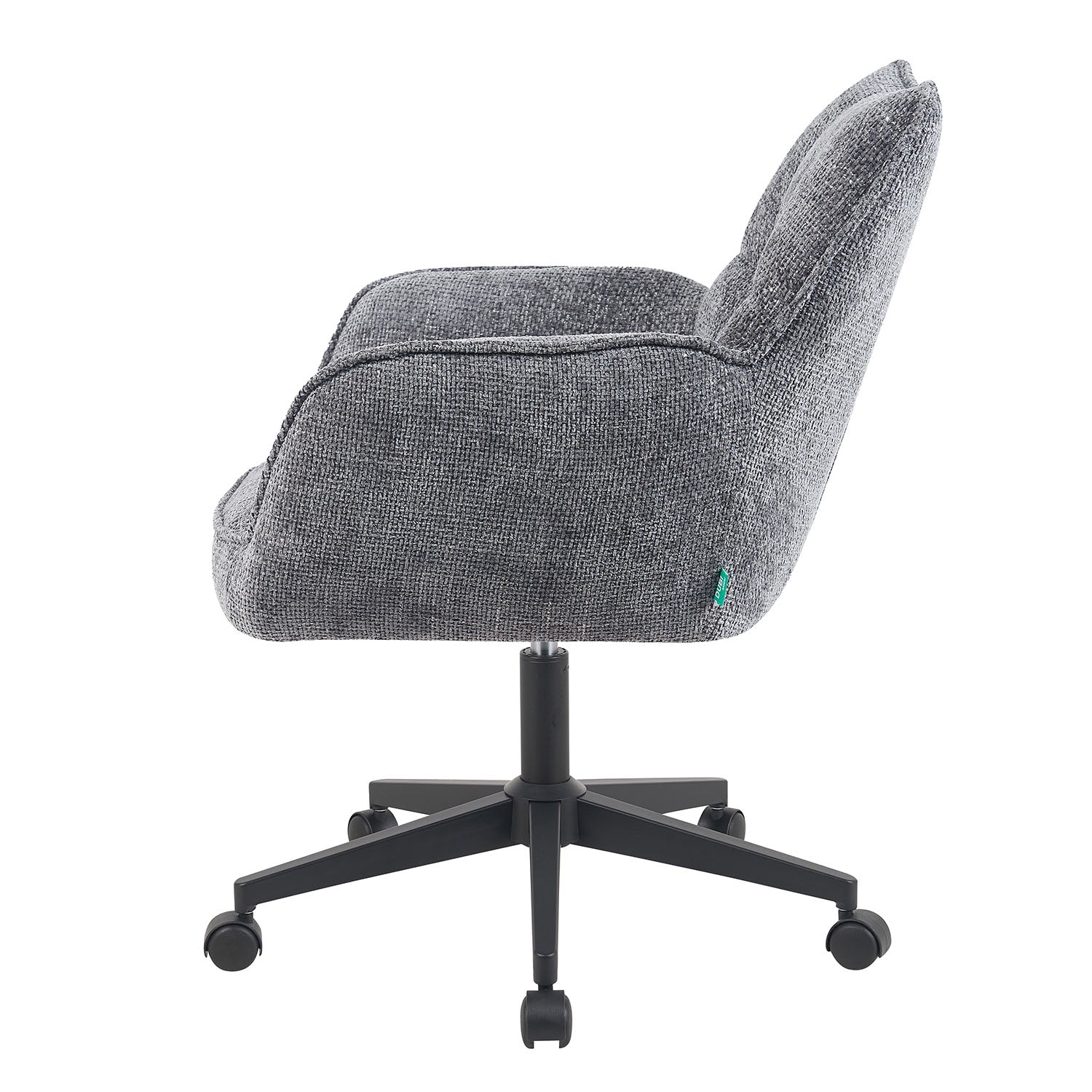 Bürostuhl Mika-Sven 2er-Set – Höhenverstellbar, 360° Drehbar, Matt-Schwarz - Image 24