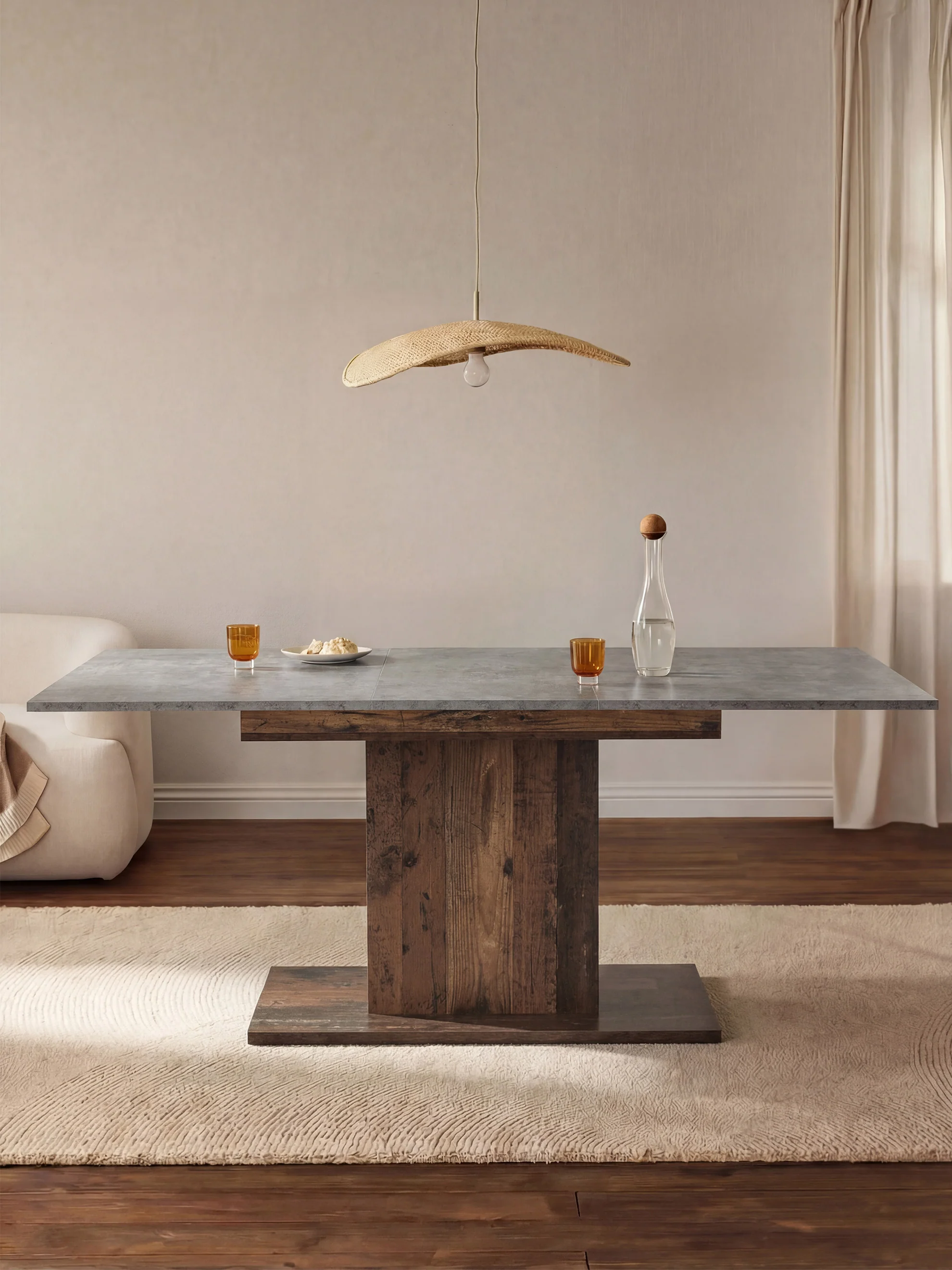 Esstisch MARA – Ausziehbarer Tisch mit & Metallgestell - Image 29