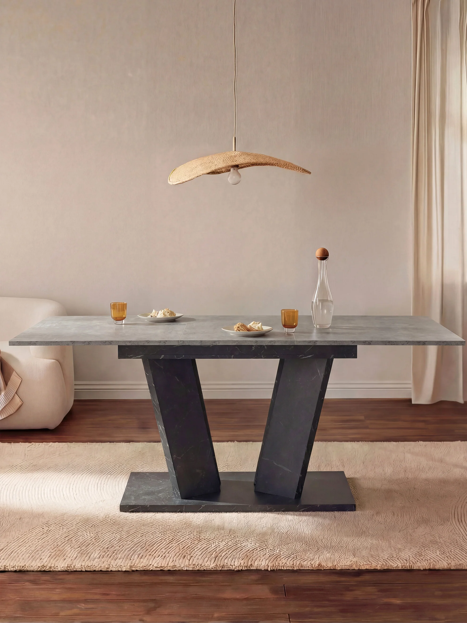 Esstisch MARA – Ausziehbarer Tisch mit & Metallgestell - Image 31