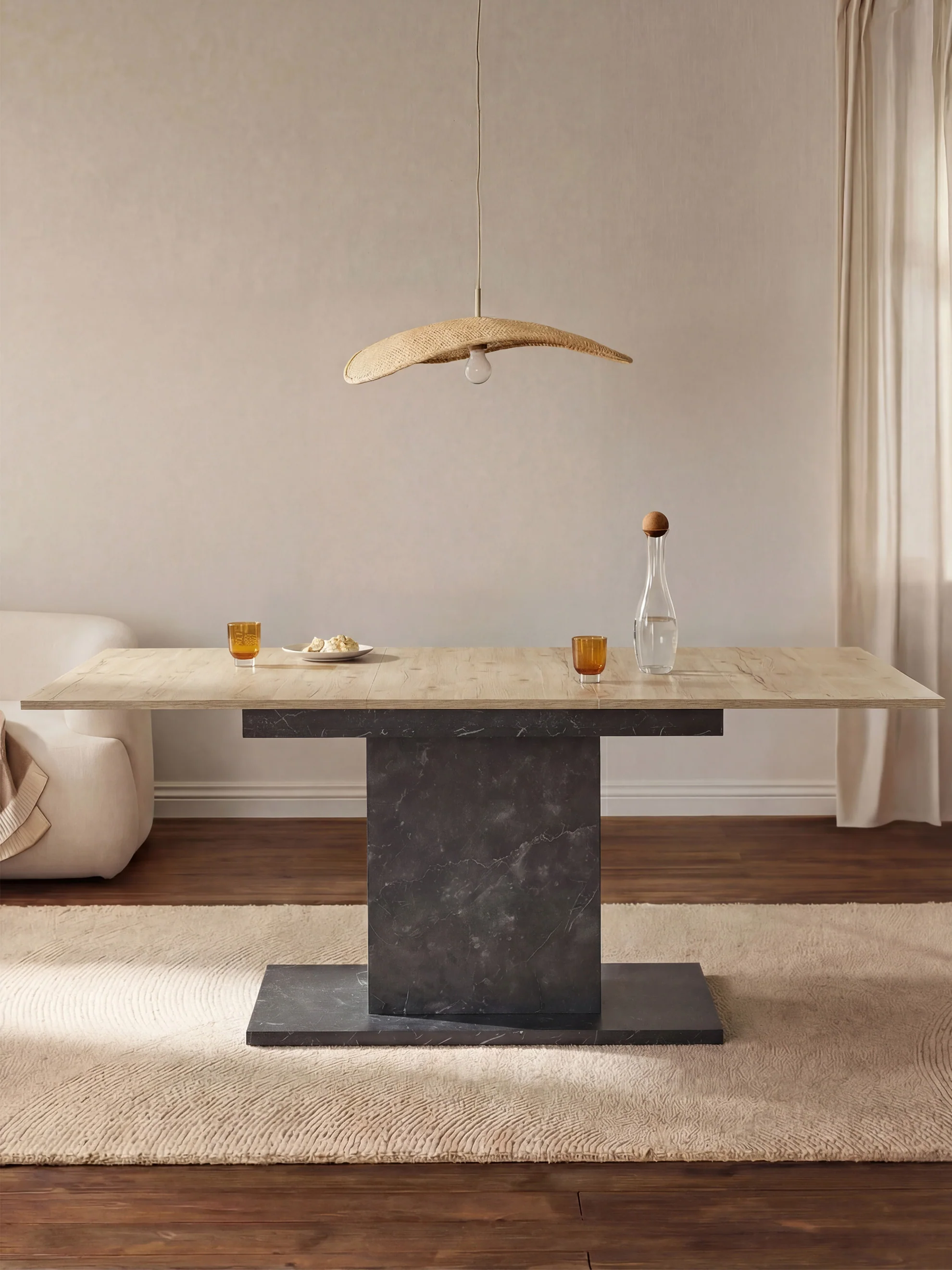 Esstisch MARA – Ausziehbarer Tisch mit & Metallgestell - Image 32
