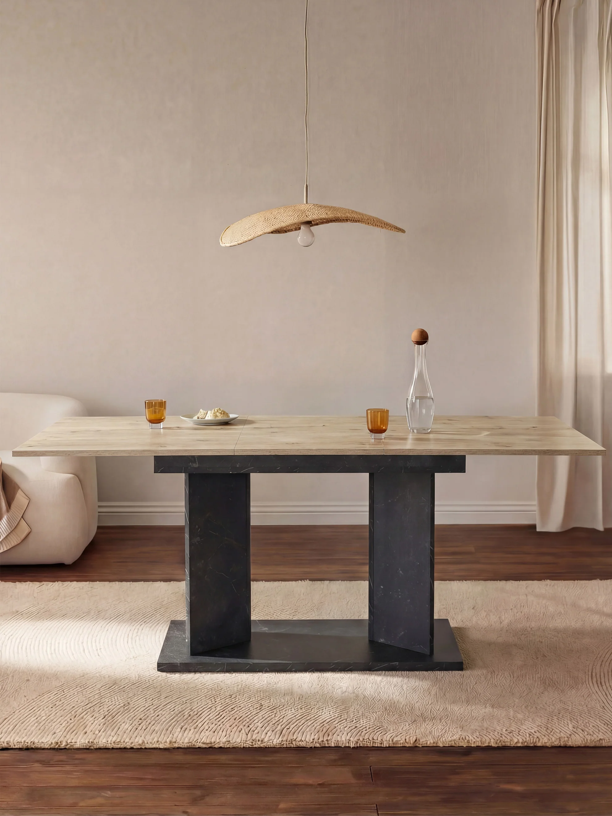 Esstisch MARA – Ausziehbarer Tisch mit & Metallgestell - Image 33
