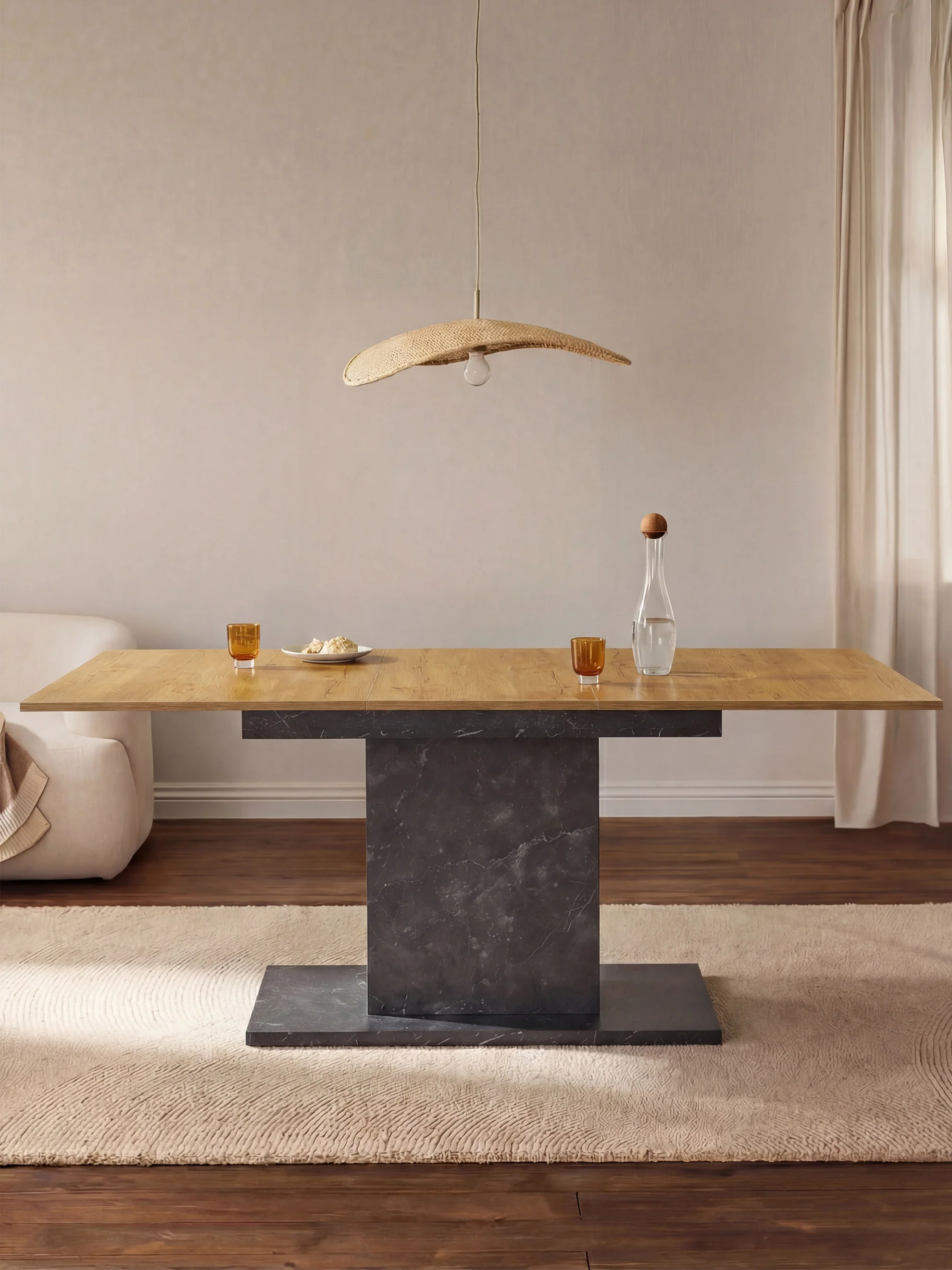 Esstisch MARA – Ausziehbarer Tisch mit & Metallgestell - Image 34