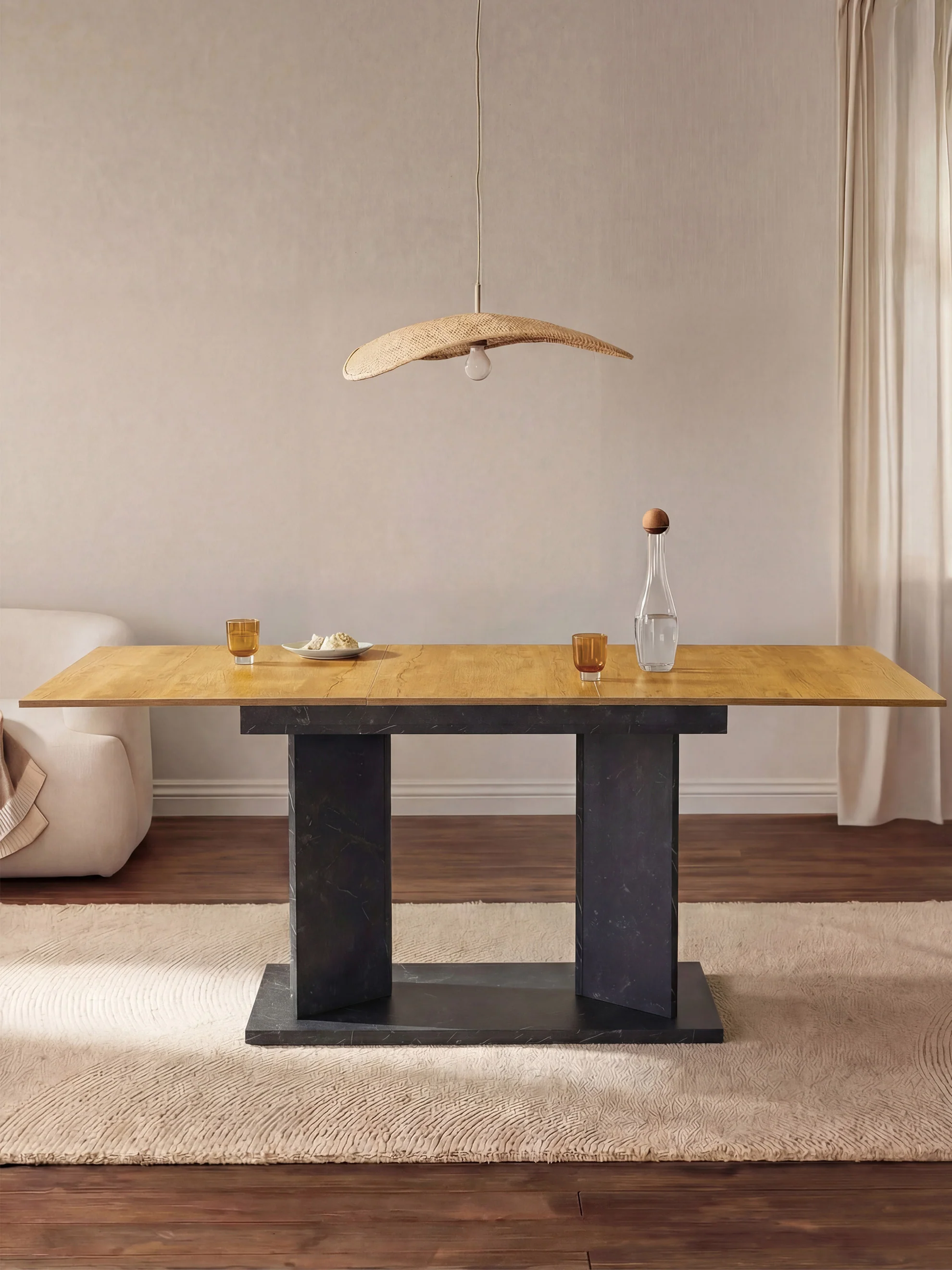 Esstisch MARA – Ausziehbarer Tisch mit & Metallgestell - Image 35