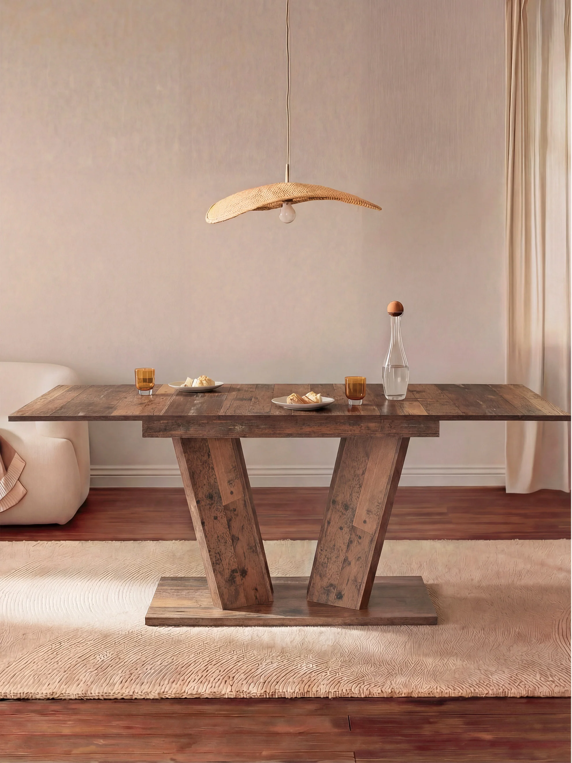 Esstisch MARA – Ausziehbarer Tisch mit & Metallgestell - Image 45