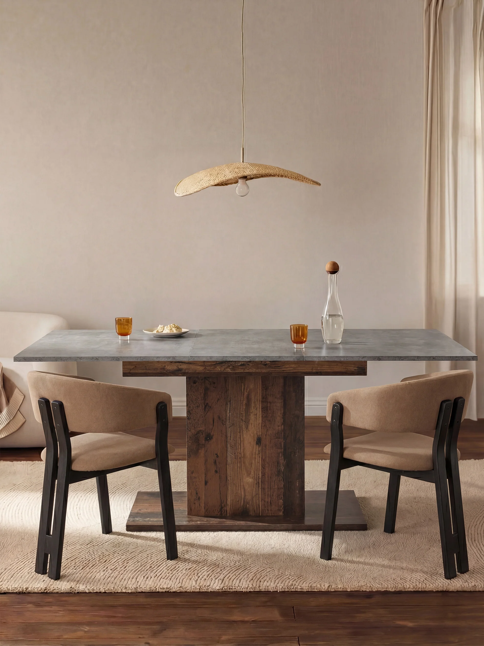 Esstisch MARA – Ausziehbarer Tisch mit & Metallgestell - Image 46