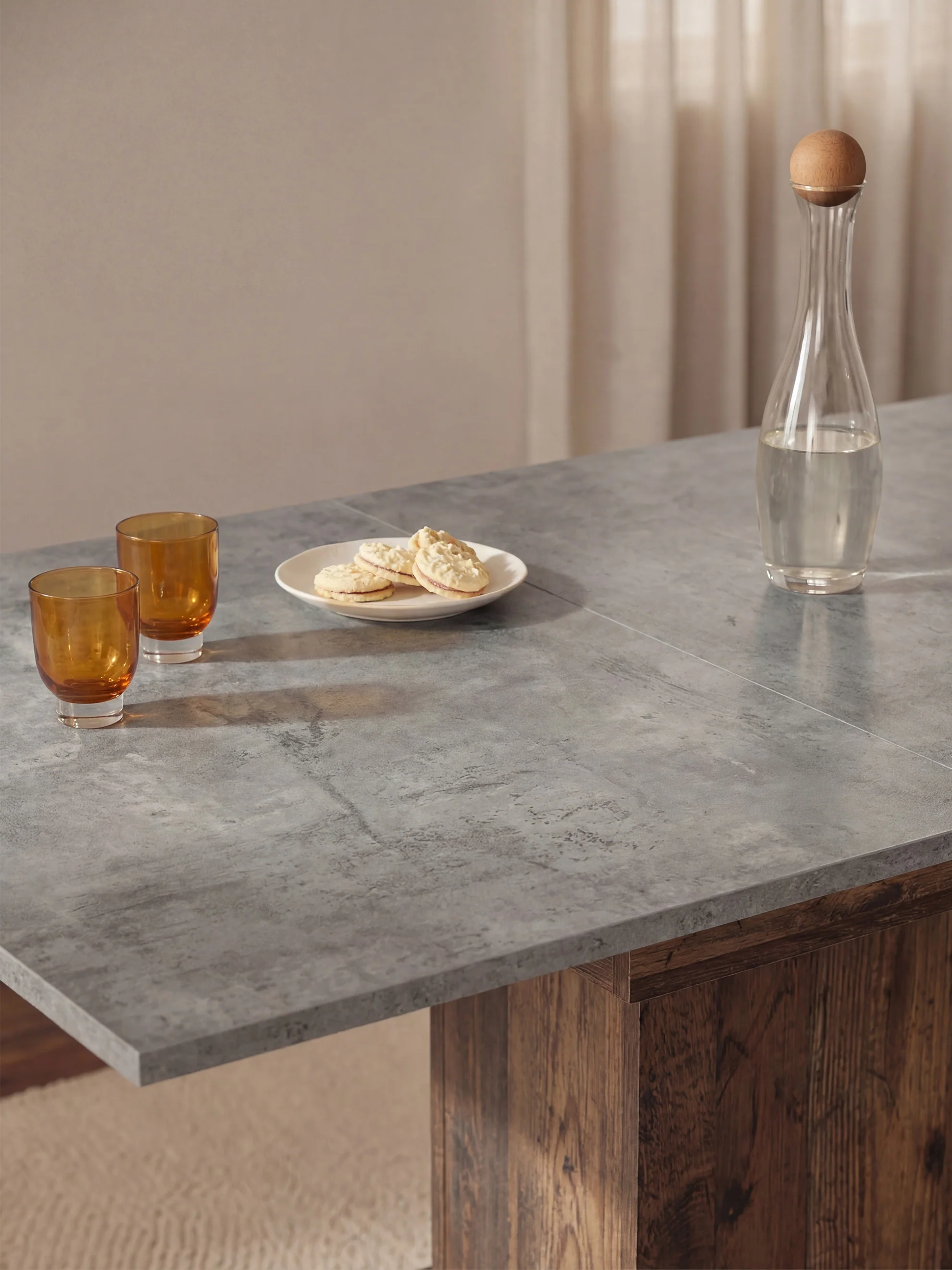 Esstisch MARA – Ausziehbarer Tisch mit & Metallgestell - Image 47